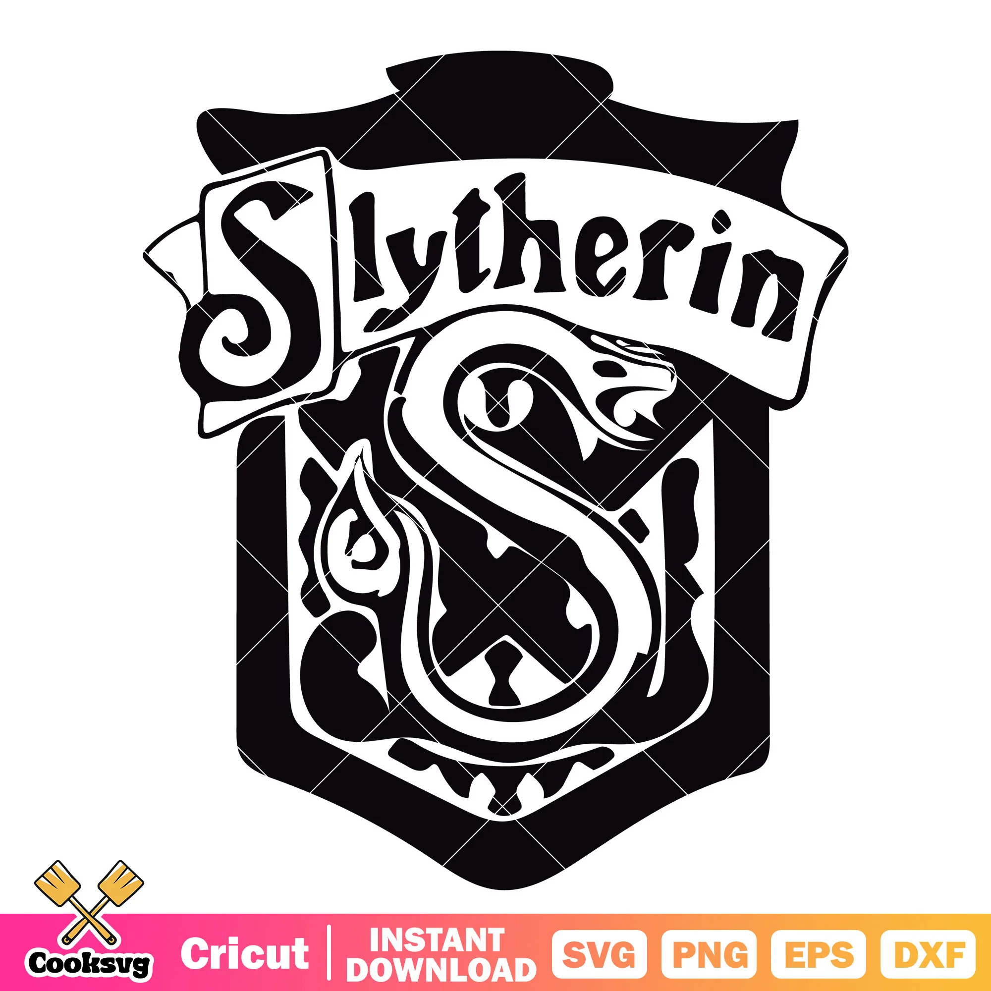 Slytherin family logo harry potter svg, harry potter 2025 svg
