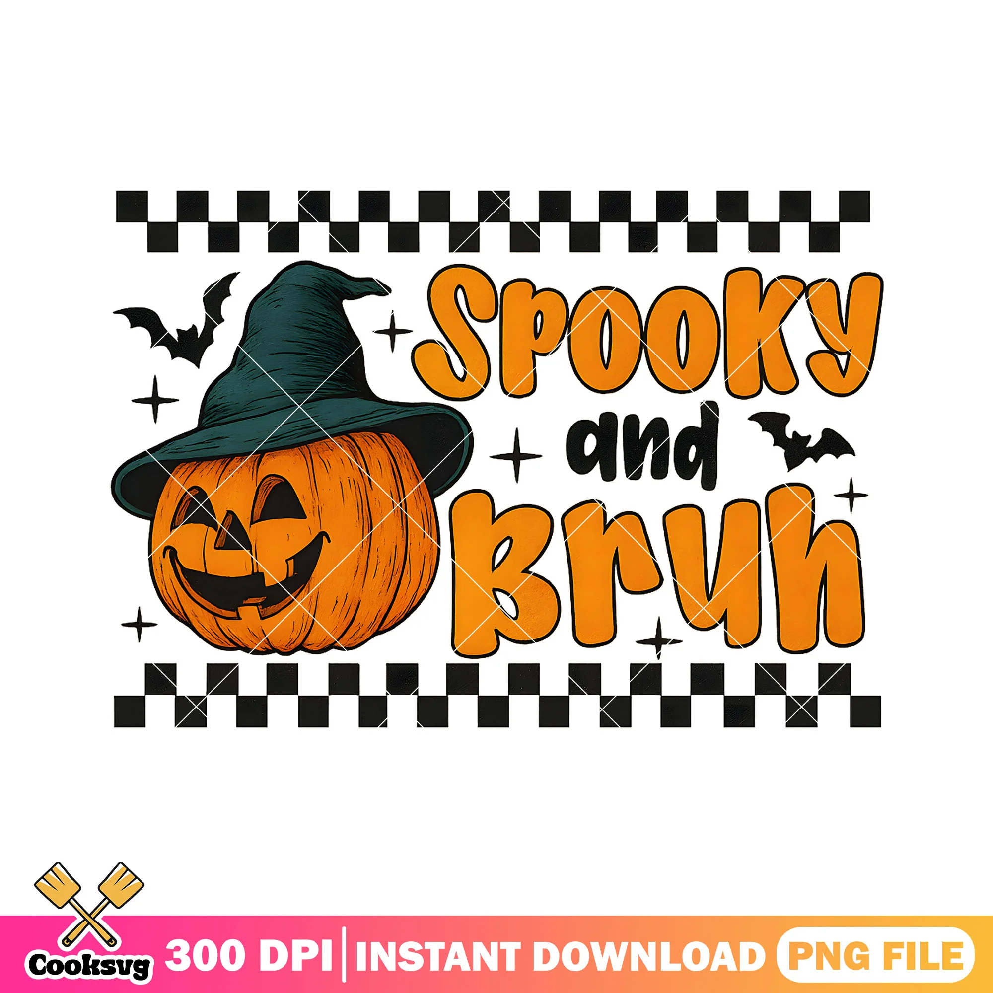 Spooky and bruh png, halloween spooky png, spooky pumpkin png