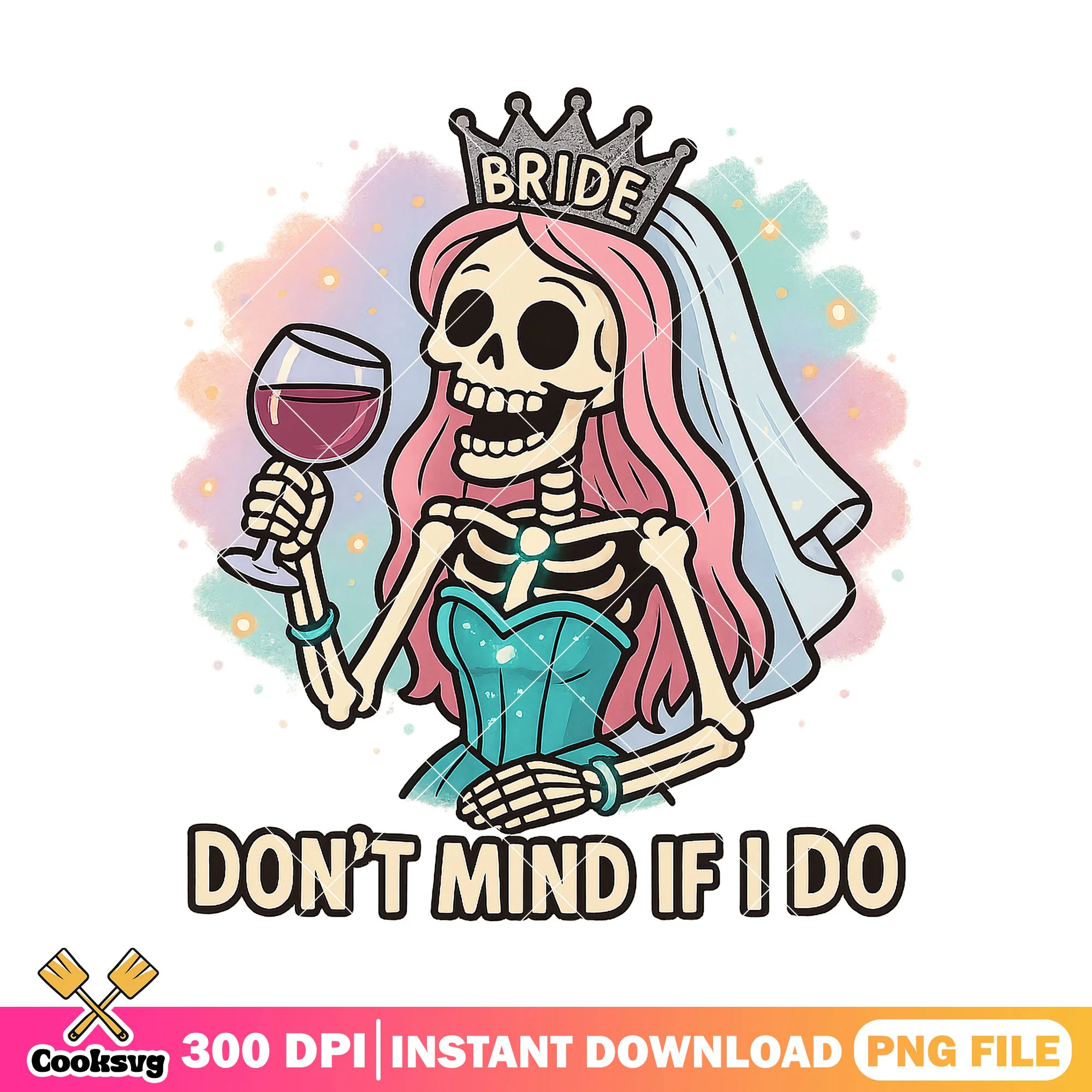 Spooky wedding toast png, scary wedding png, halloween fun png