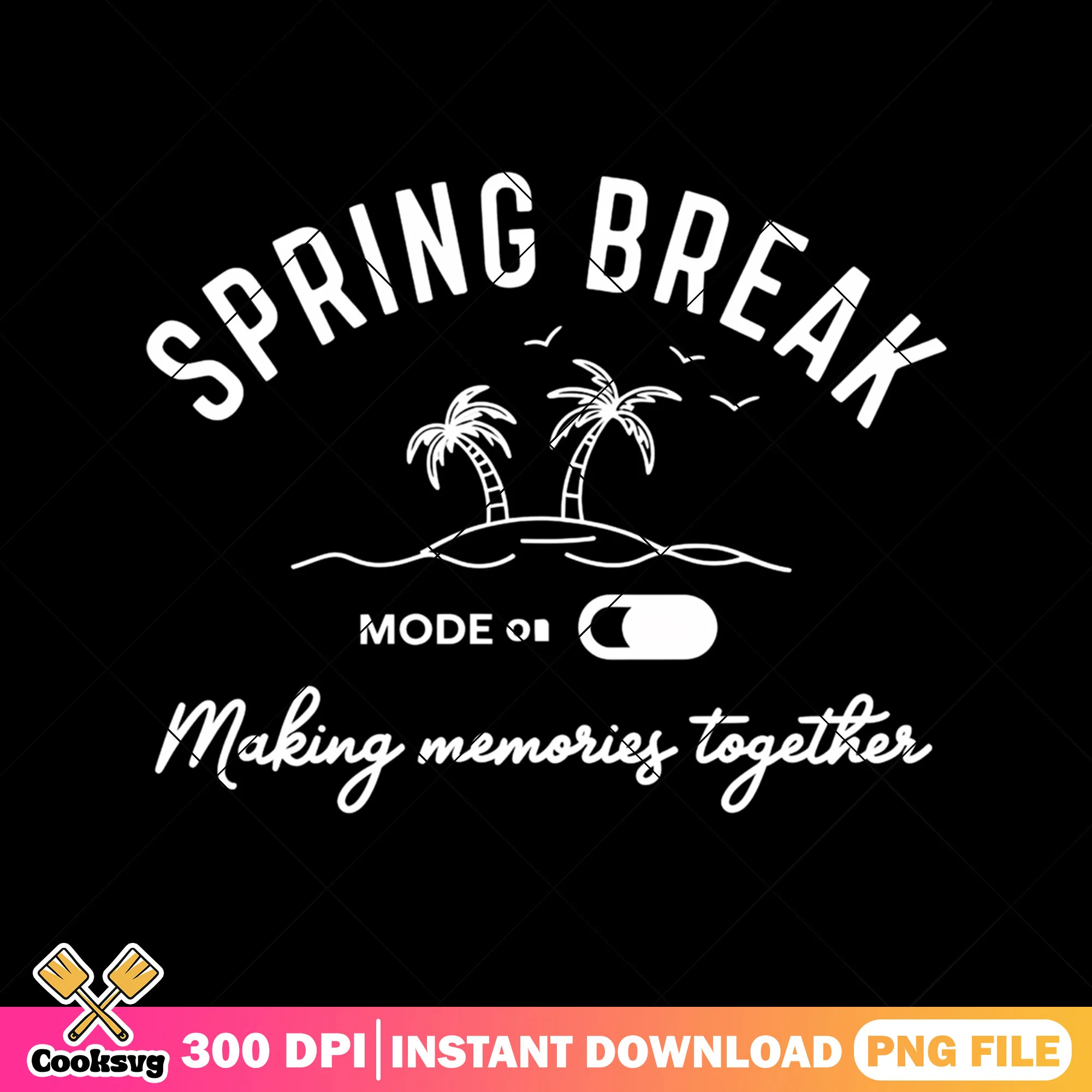 Spring break mode on file png, summer mode png, spring break png
