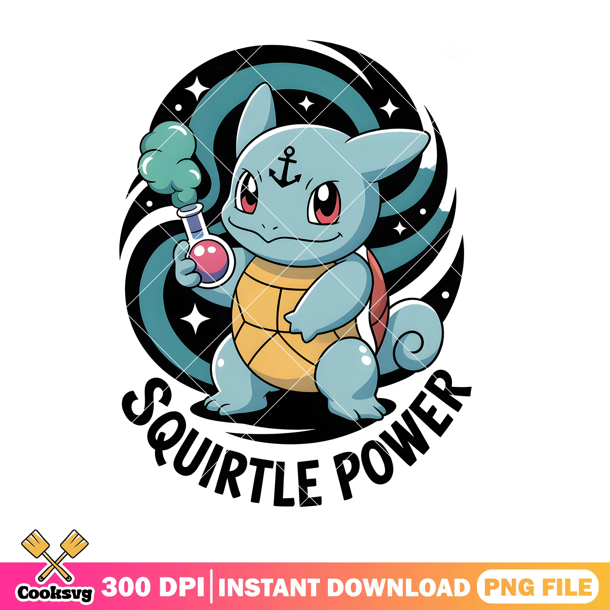 Squirtle power png, pokemon poster png, game freak company png