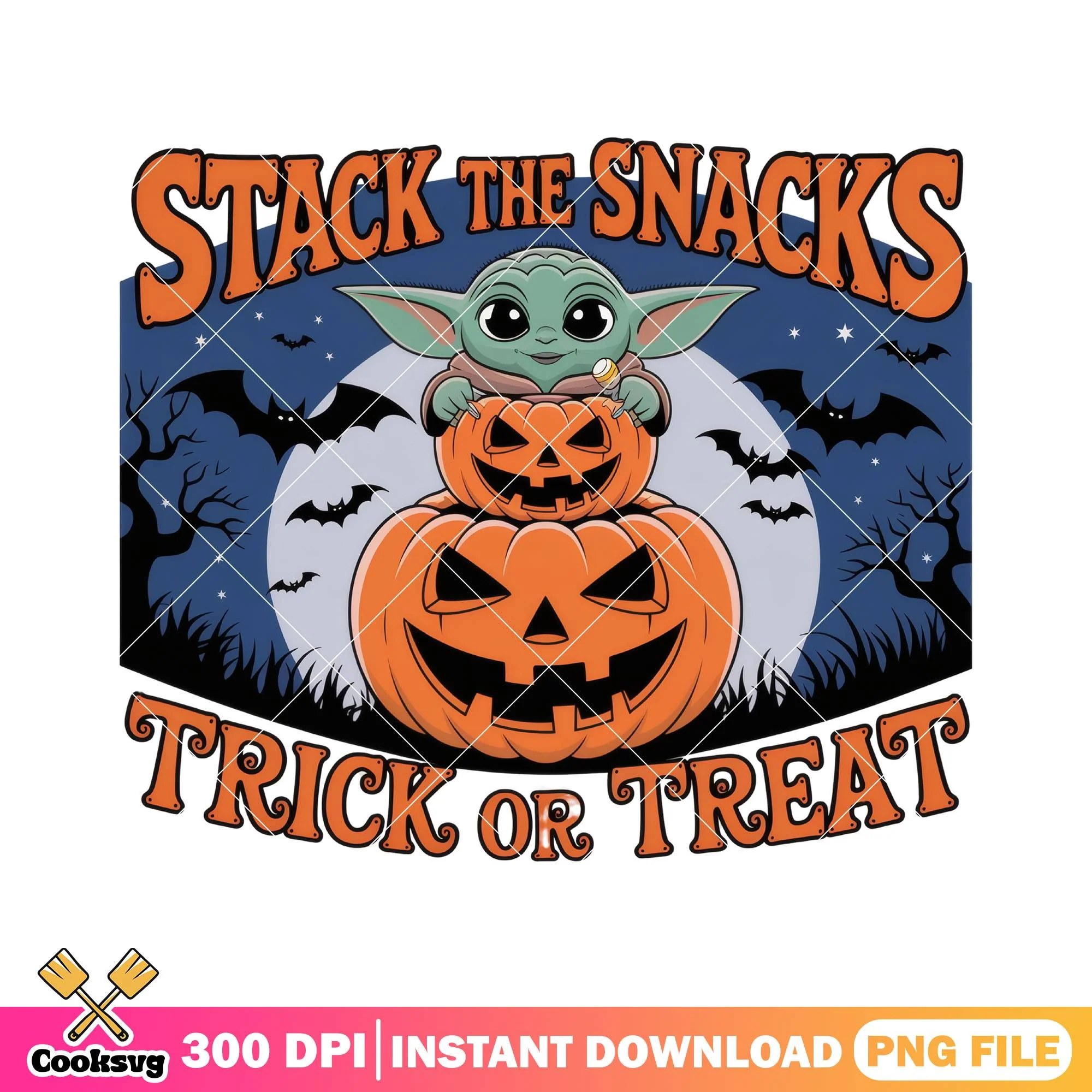 Stack the snacks png, star wars characters png, happy halloween png