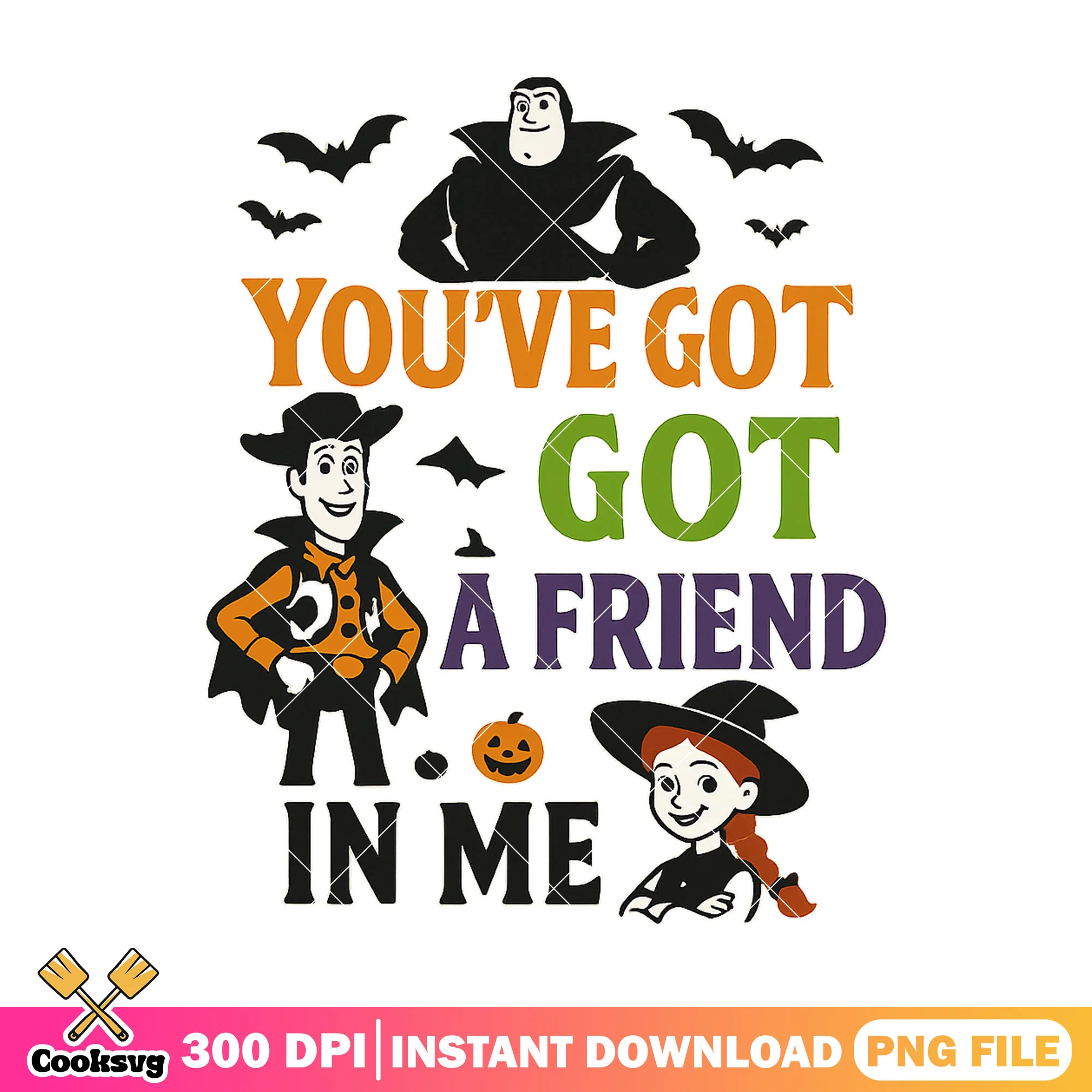 Standing woody design png, halloween day png, toy story woody png