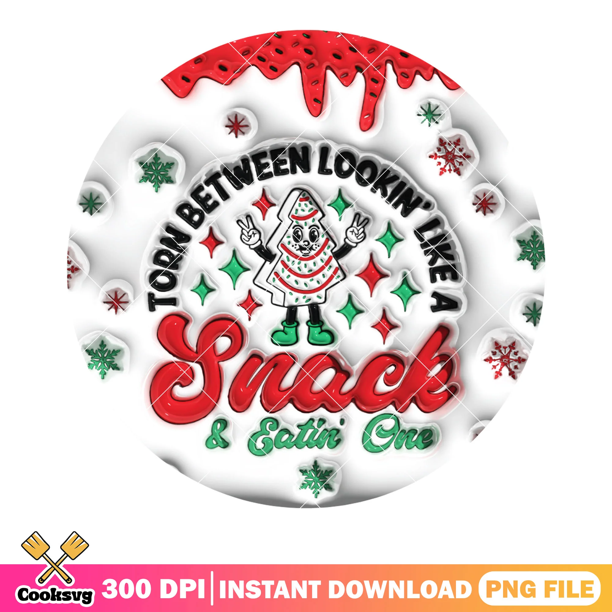 Starry christmas satin one png, christmas cookies png, christmas png