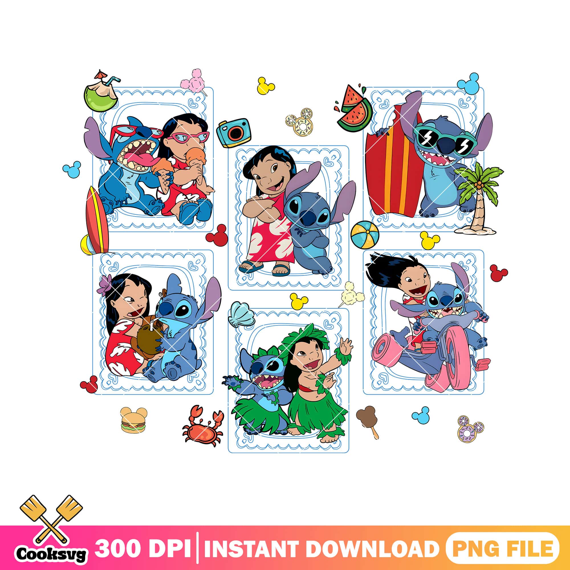 Stitch and lilo cute moment png, lilo stitch disney png, funny stitch png
