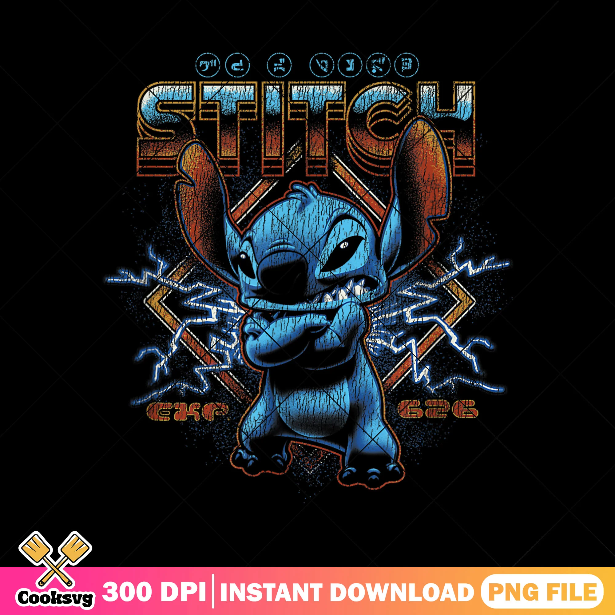 Stitch angry disney 626 png, stitch 626 day png, disney stitch png