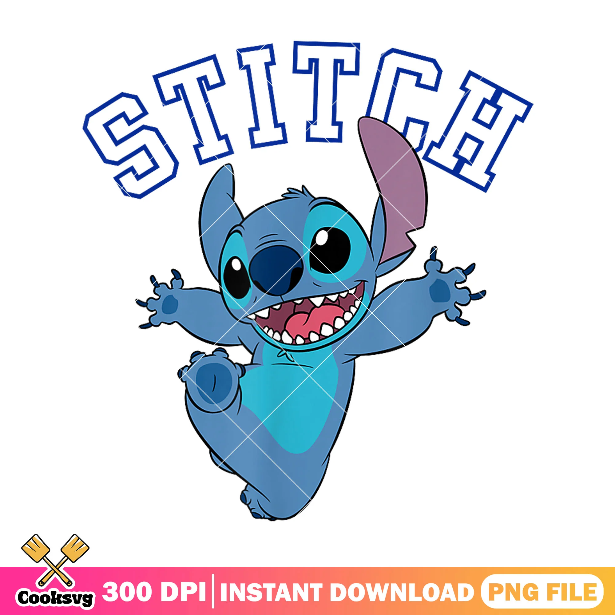 Stitch cute moment file png, cute stitch png, disney stitch png
