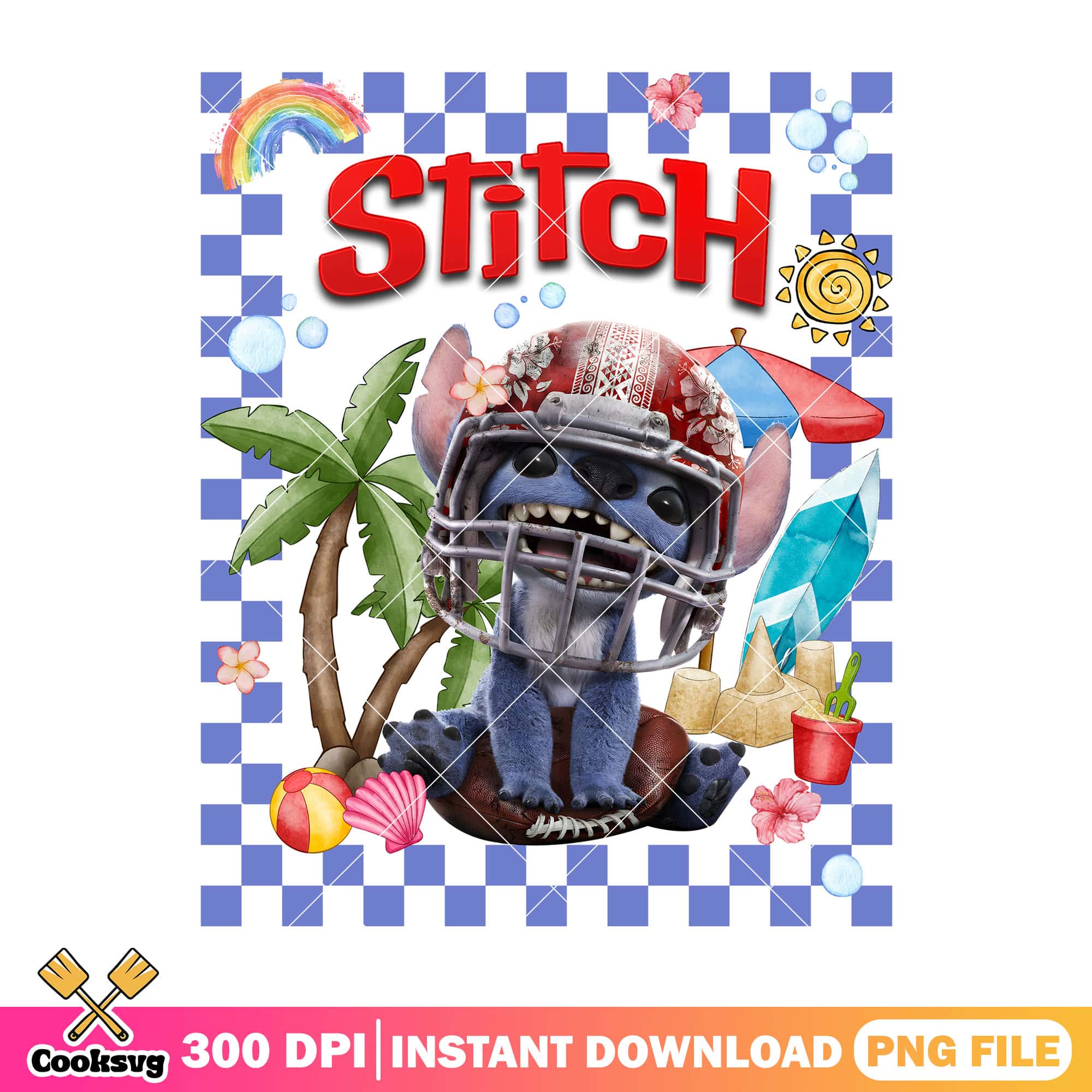 Stitch helmet baseball png design, stitch hawaii png, disney stitch png