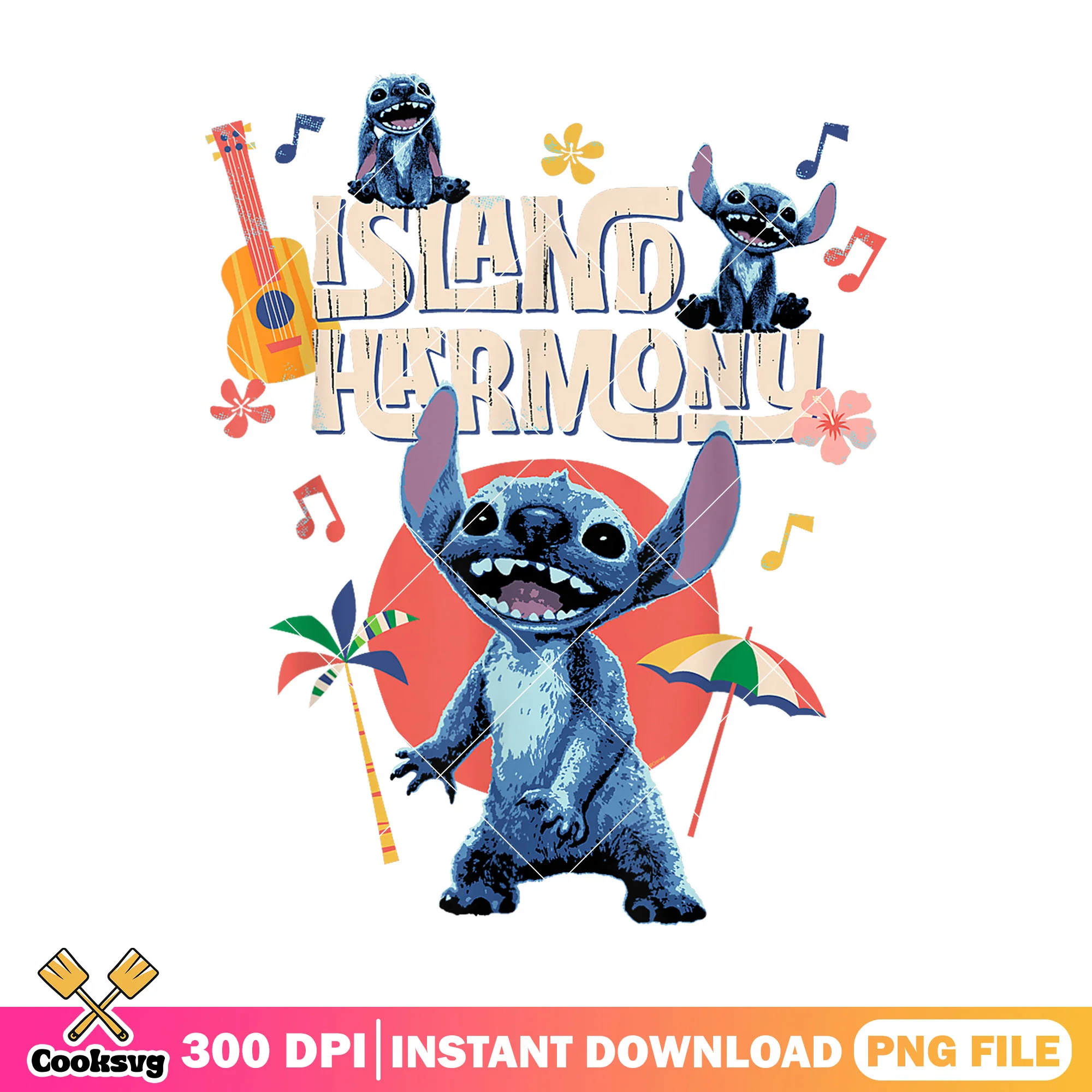 Stitch island harmony png, stitch island png, stitch beach png