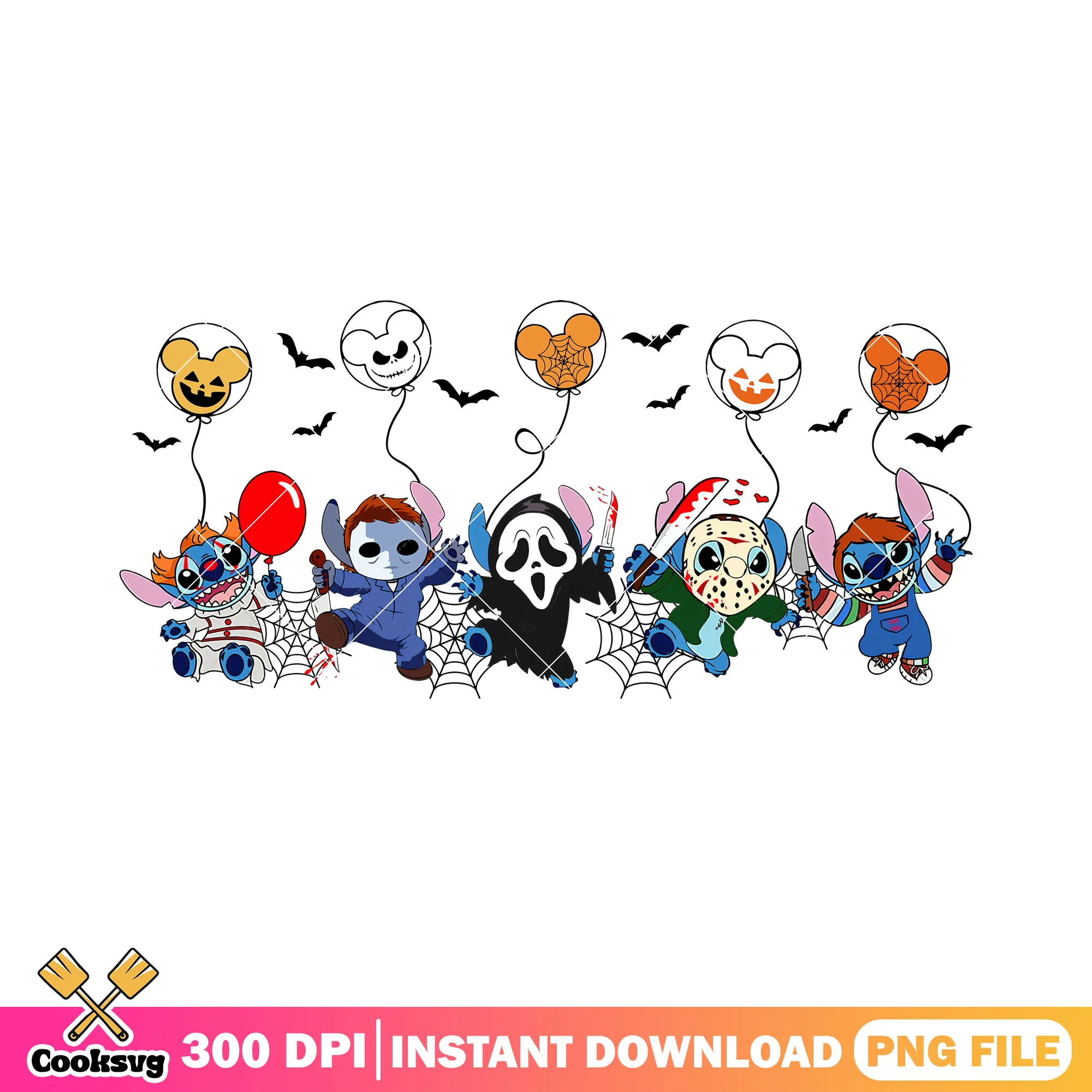 Stitch killers cosplay png, halloween kills png, stitch costume png