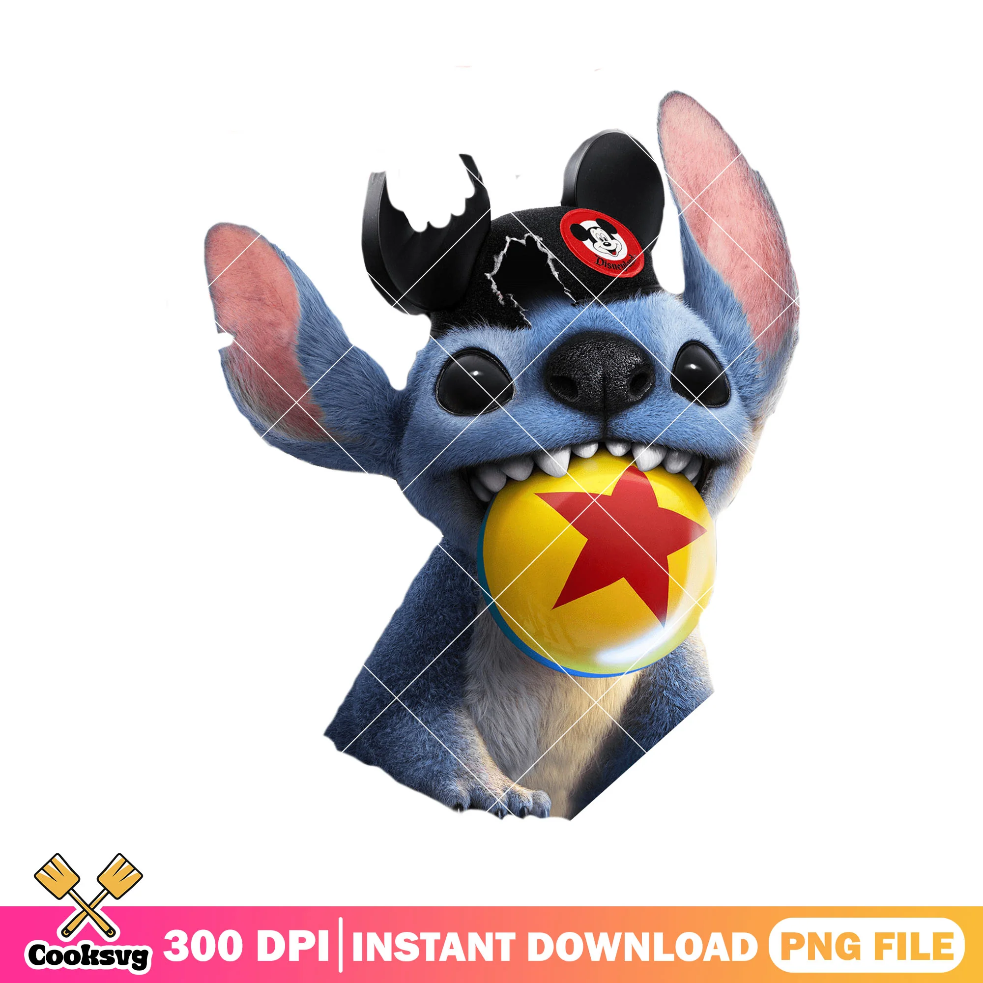 Stitch mickey cap movie png, new movie stitch png, the stitch movie png