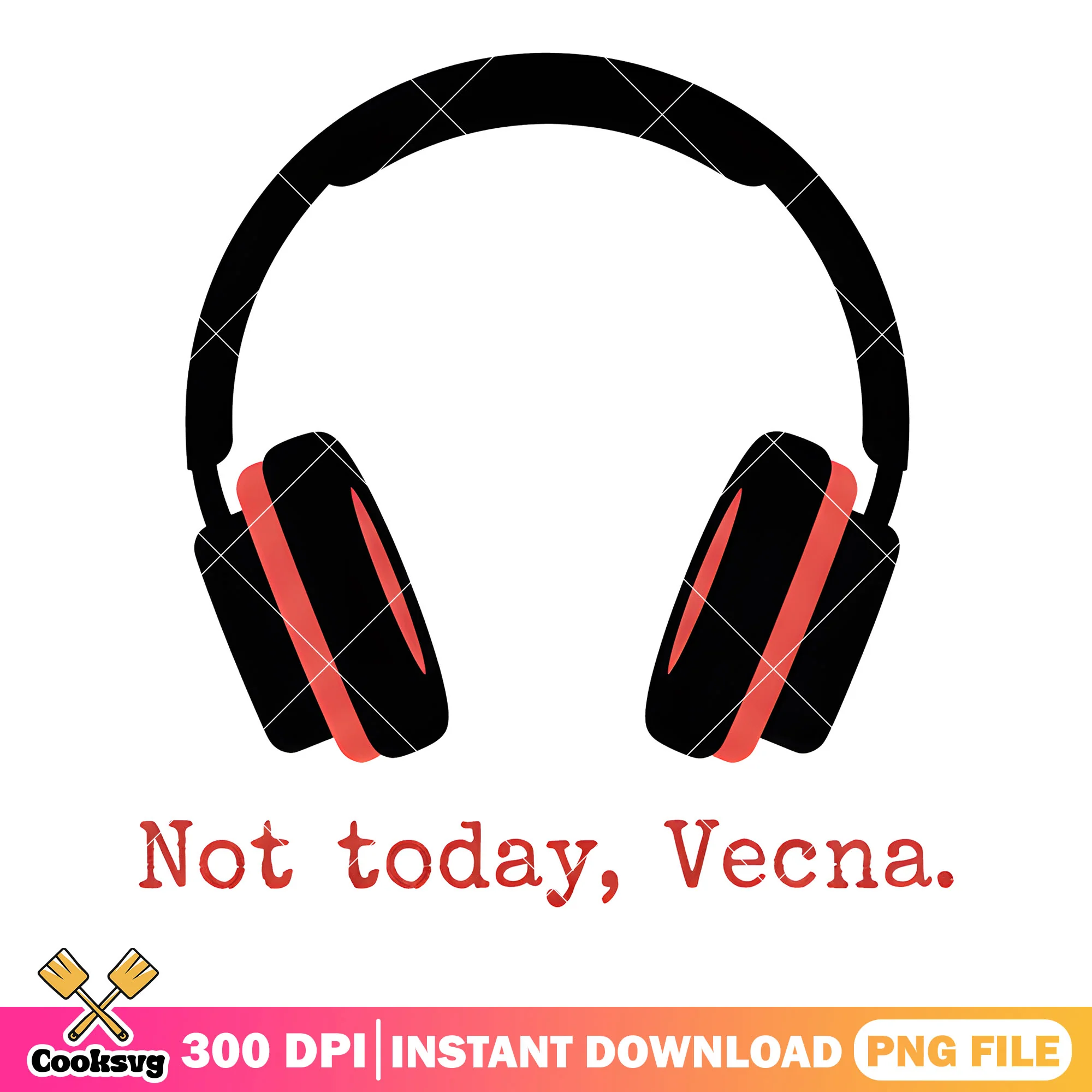 Stranger thing headphone today png, vecna max png, mayfield art png