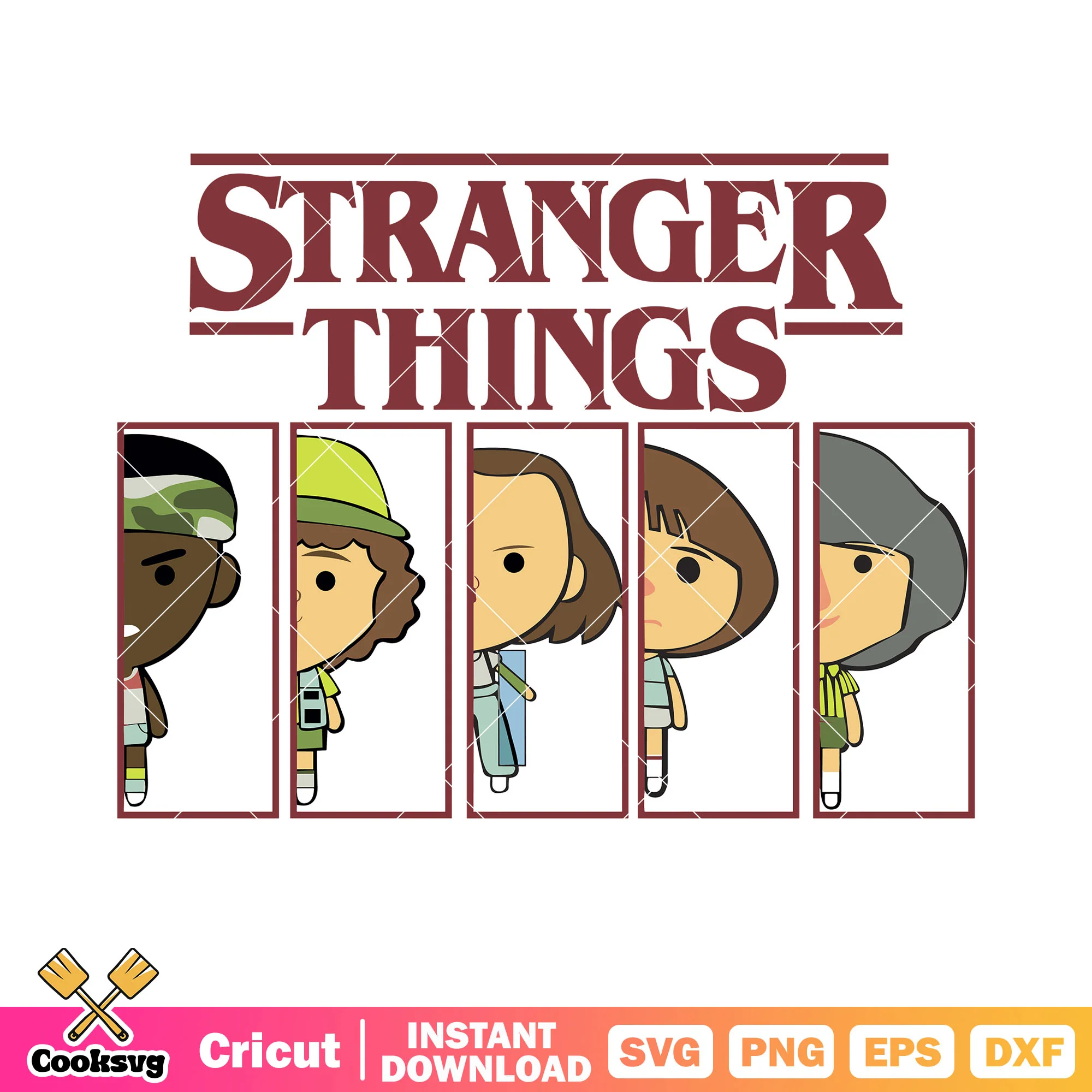 Stranger things svg, horror character svg, Lucas Sinclair svg