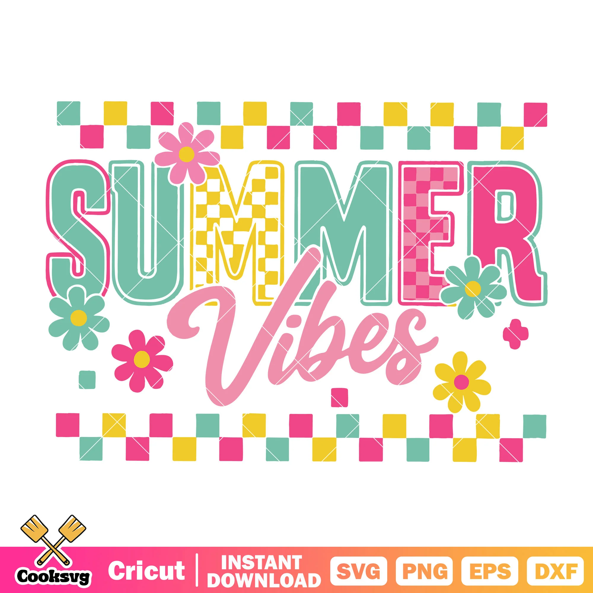 Summer vibes flower svg design, summer time svg, summer vibes svg