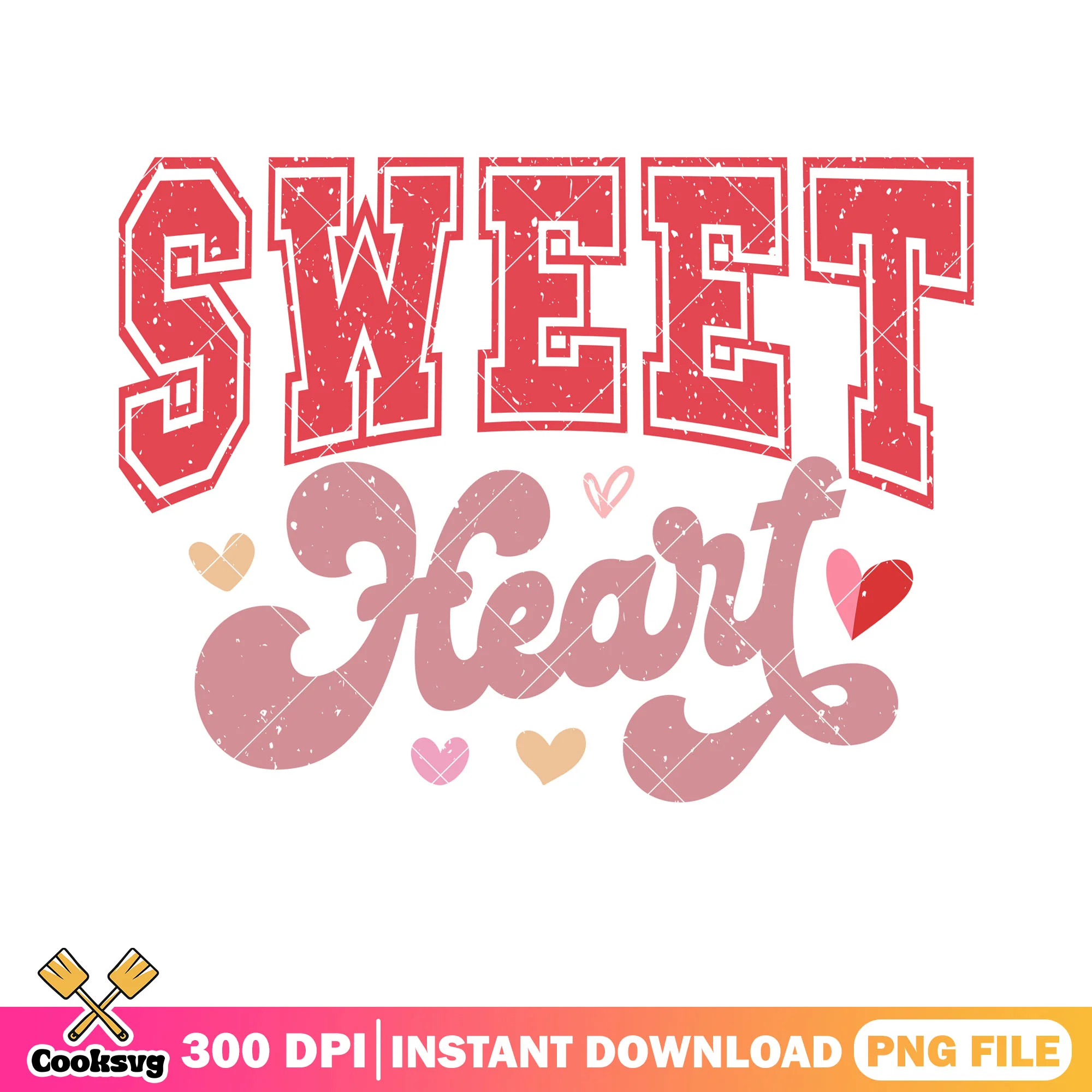 Sweet heart valentine png, valentine heart png, valentine vibes png