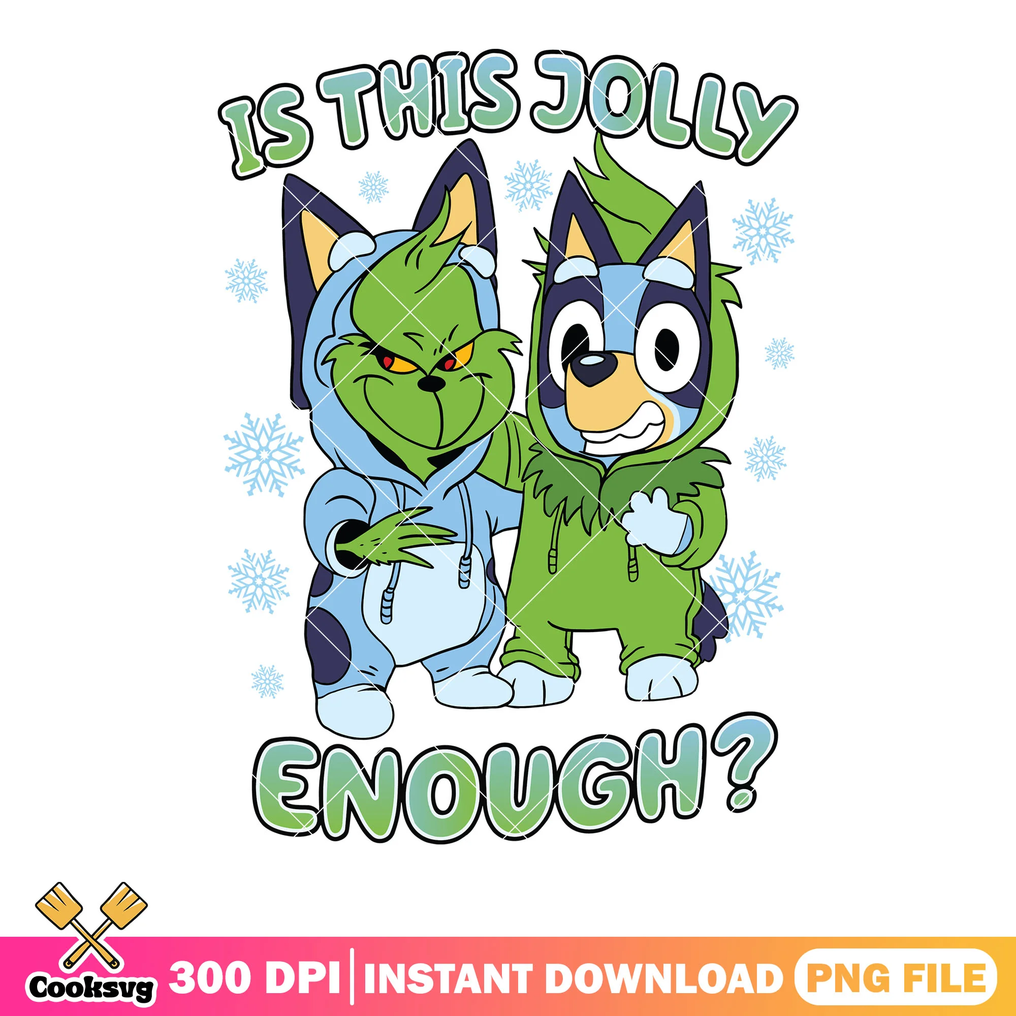 Switch christmas grinch and bluey png, merry xmas png, the grinch png