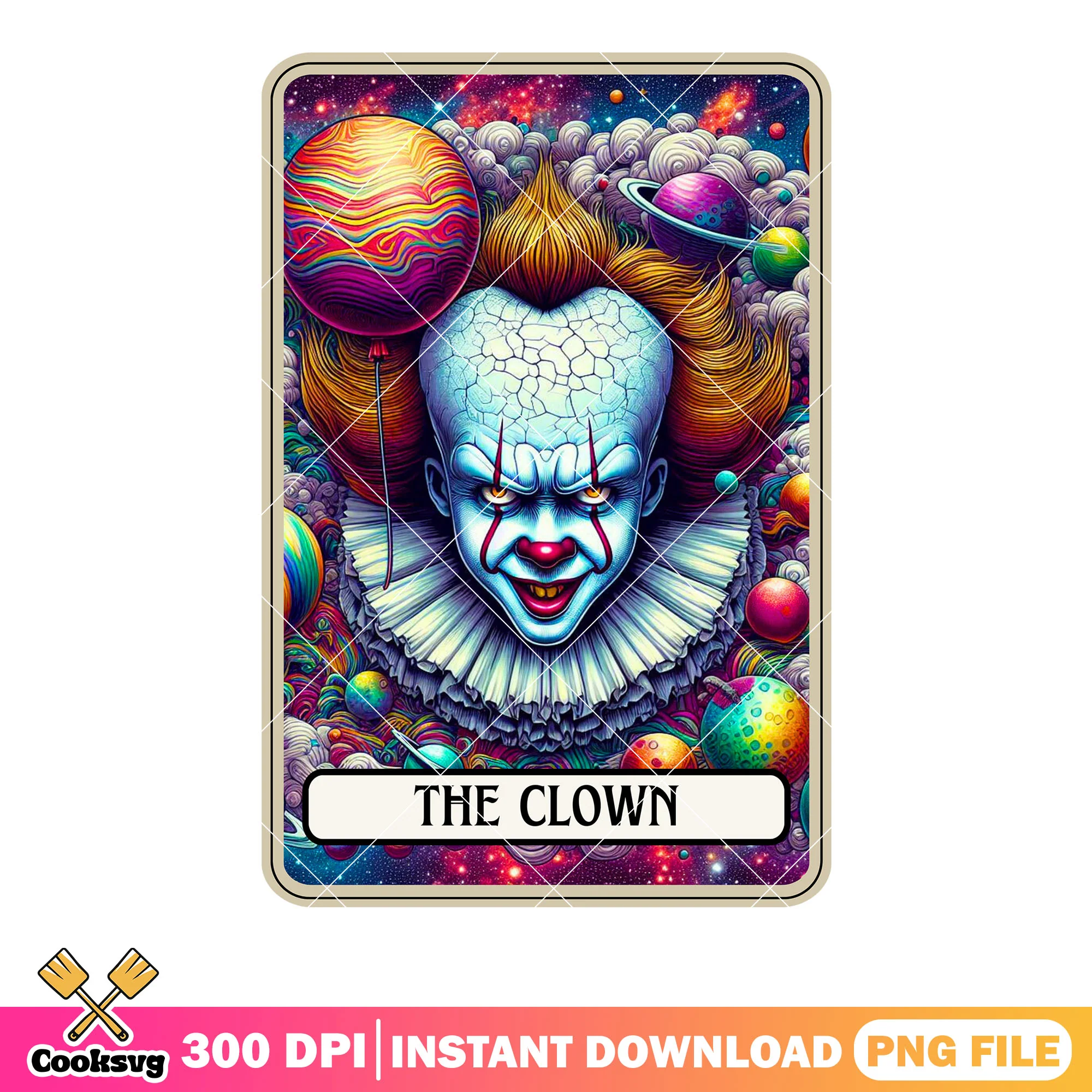 Terrorist galaxy clown png, penny wise png, art the clown png