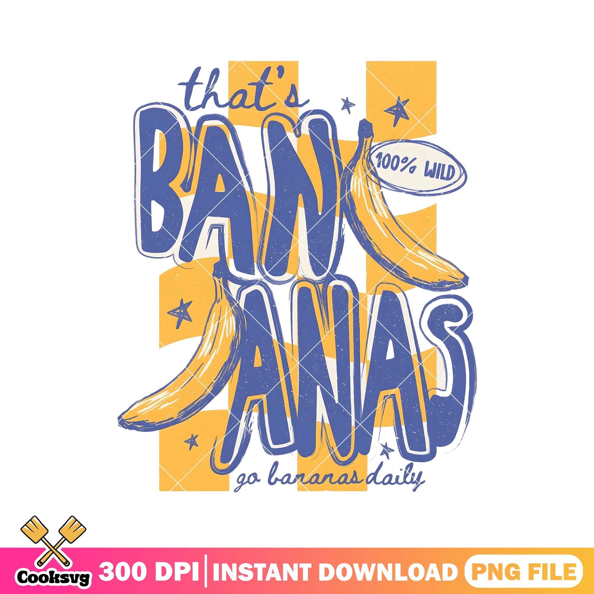 Thats bananas 100 daily png, bananas republic png, summer vibes png