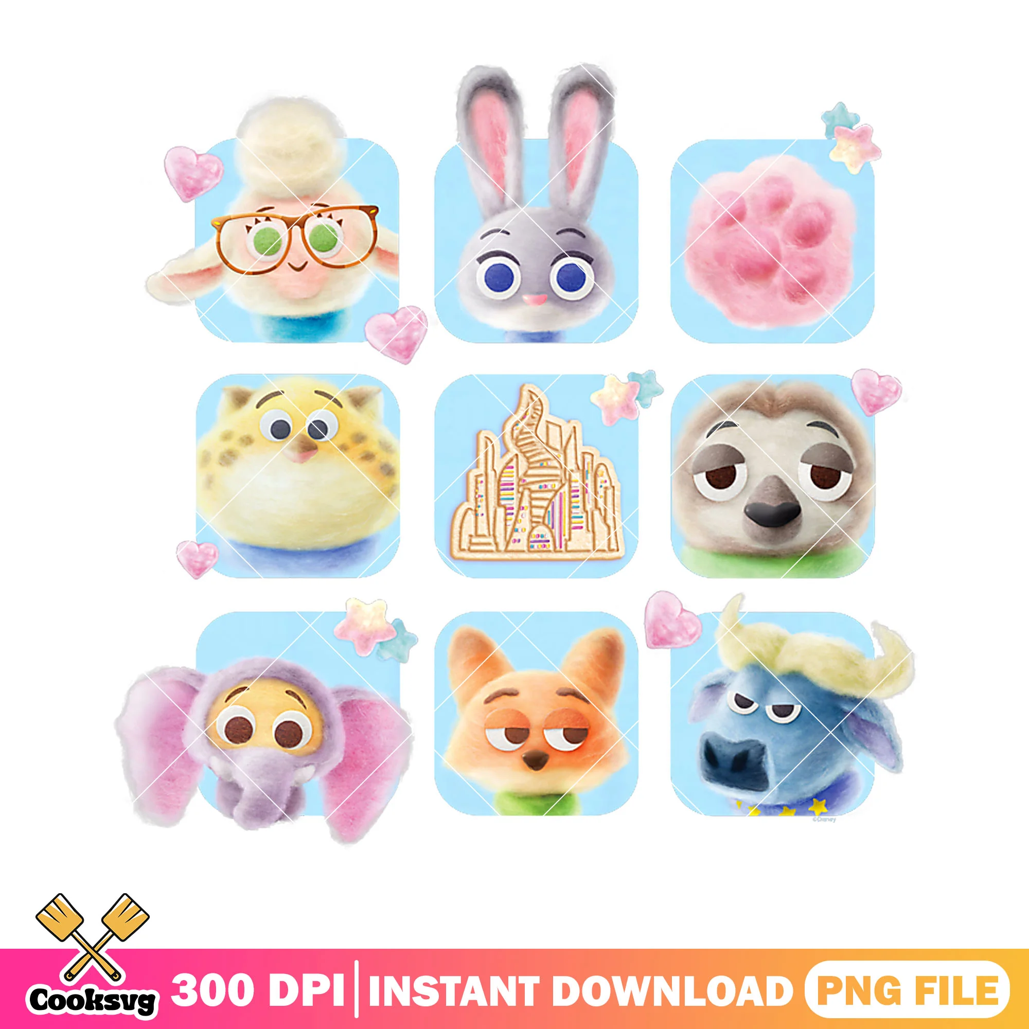 The chibi disney character png, disney zootopia png, disney movies png