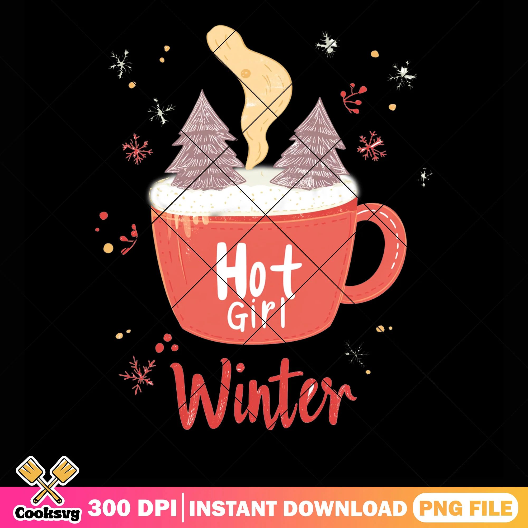 The christmas cocoa winter png, merry christmas png, hot cocoa png