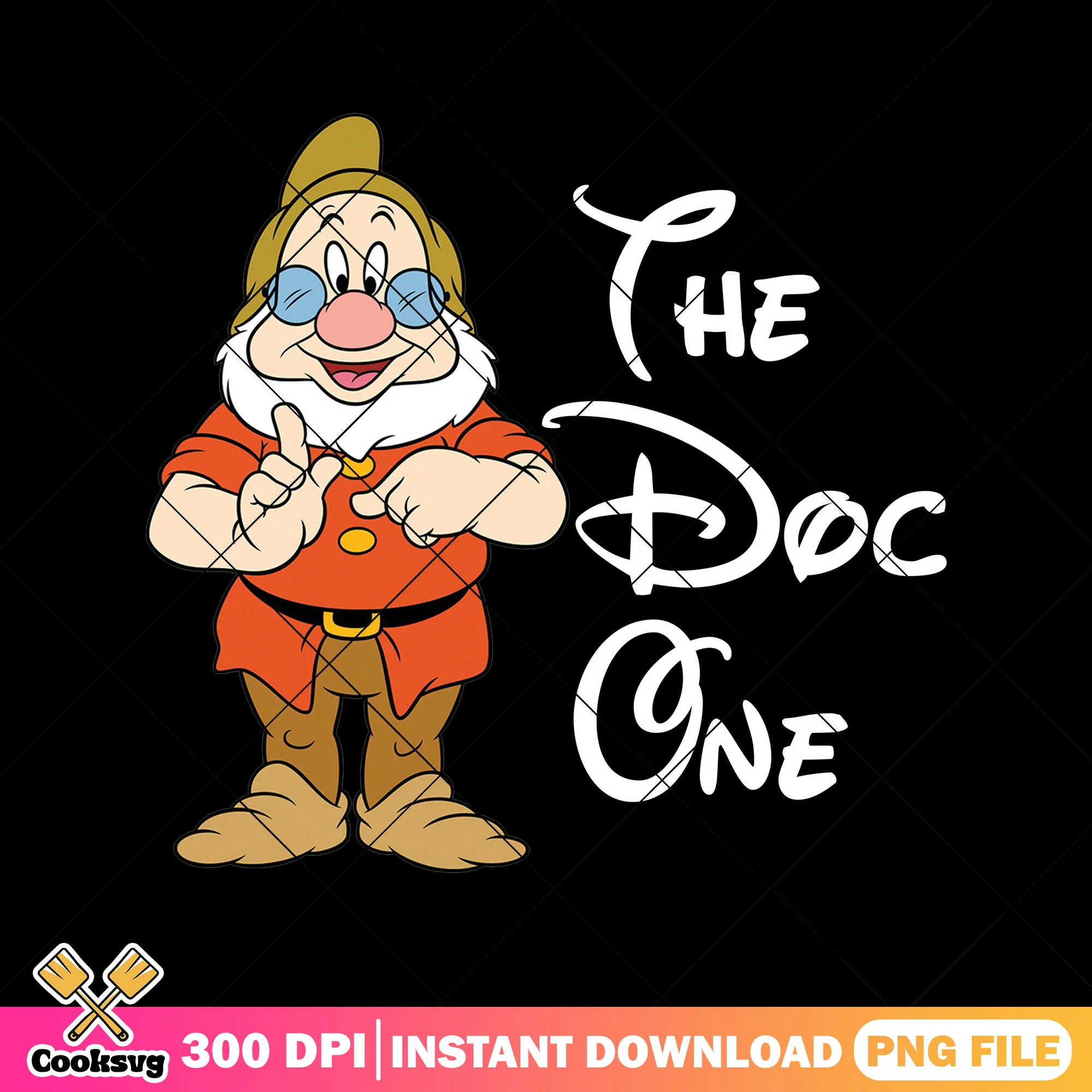 The doc one white png, snow white png, snow white dwarfs png
