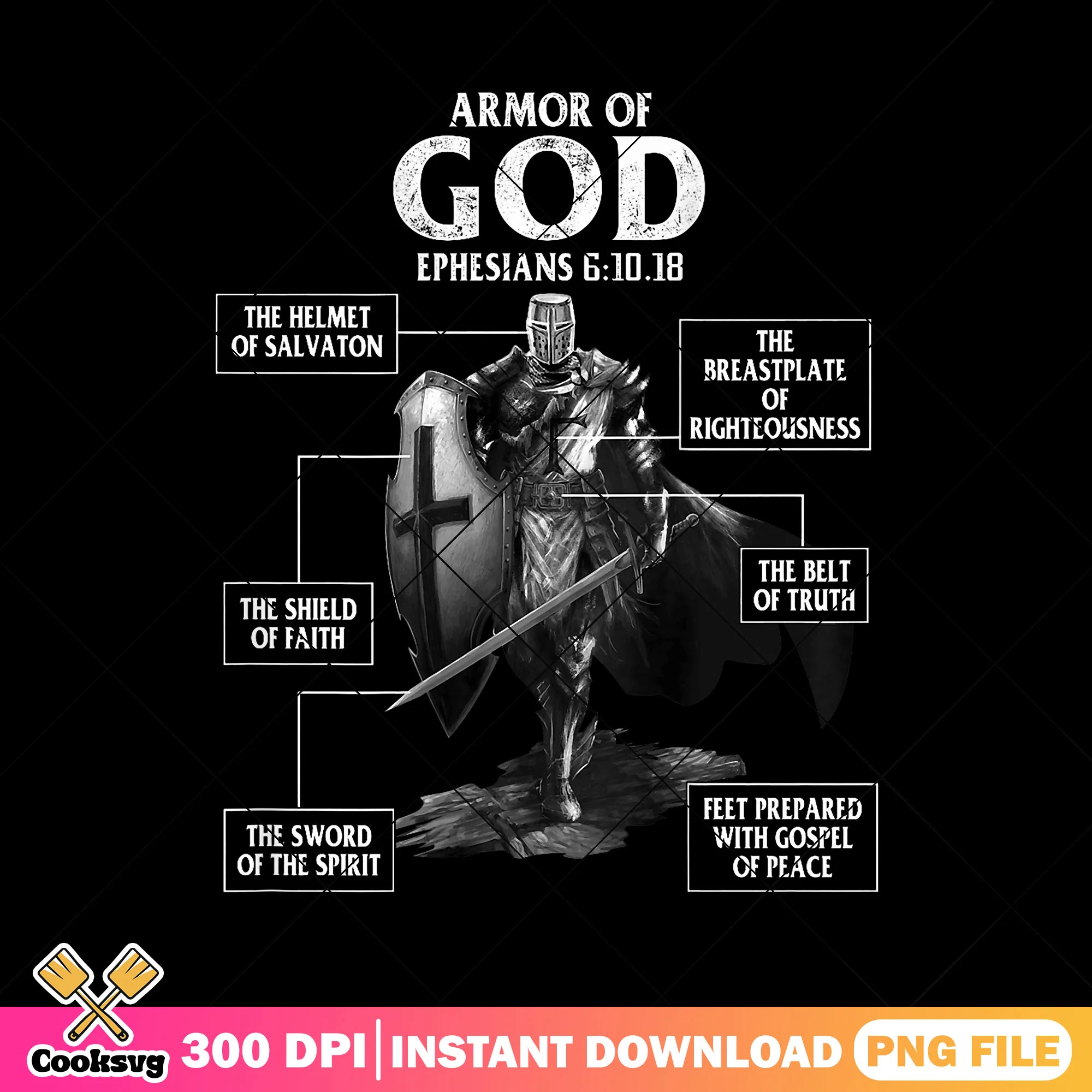 The full armor of god png, ephesians 6 10 18 png, armor of god png