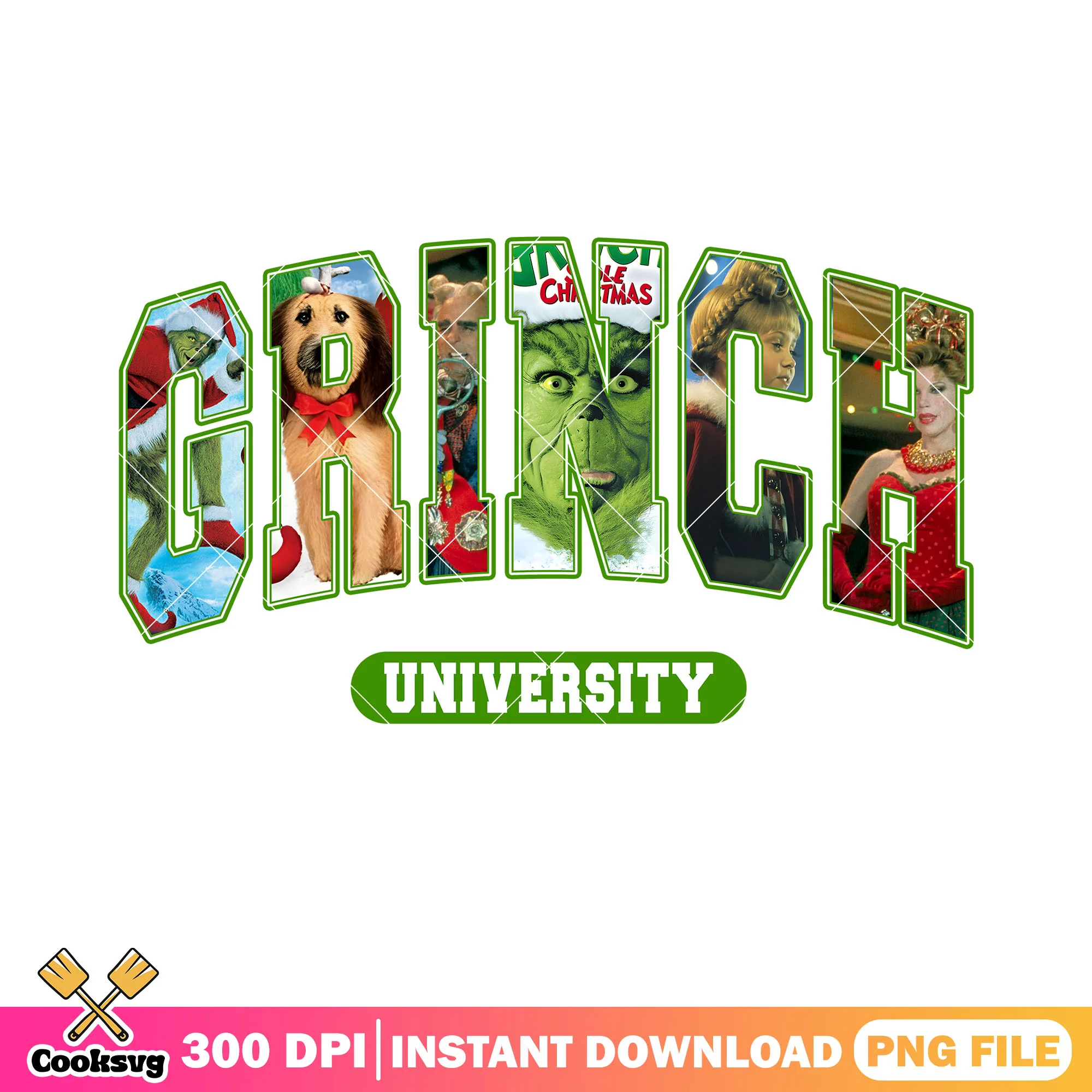 The grinch night xmas png, merry grinchmas png, cindy lou who png