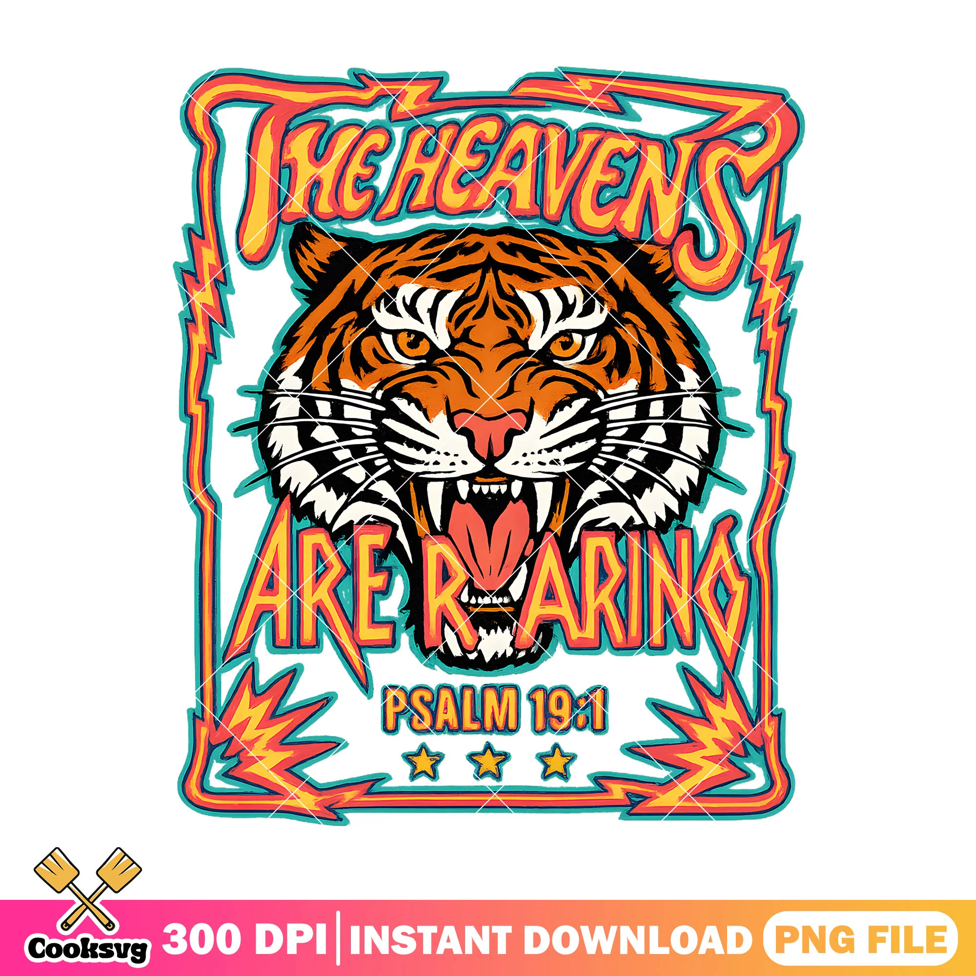 The Heavens Are Roaring png, Vibrant Christian png, Heavens Rooaring png