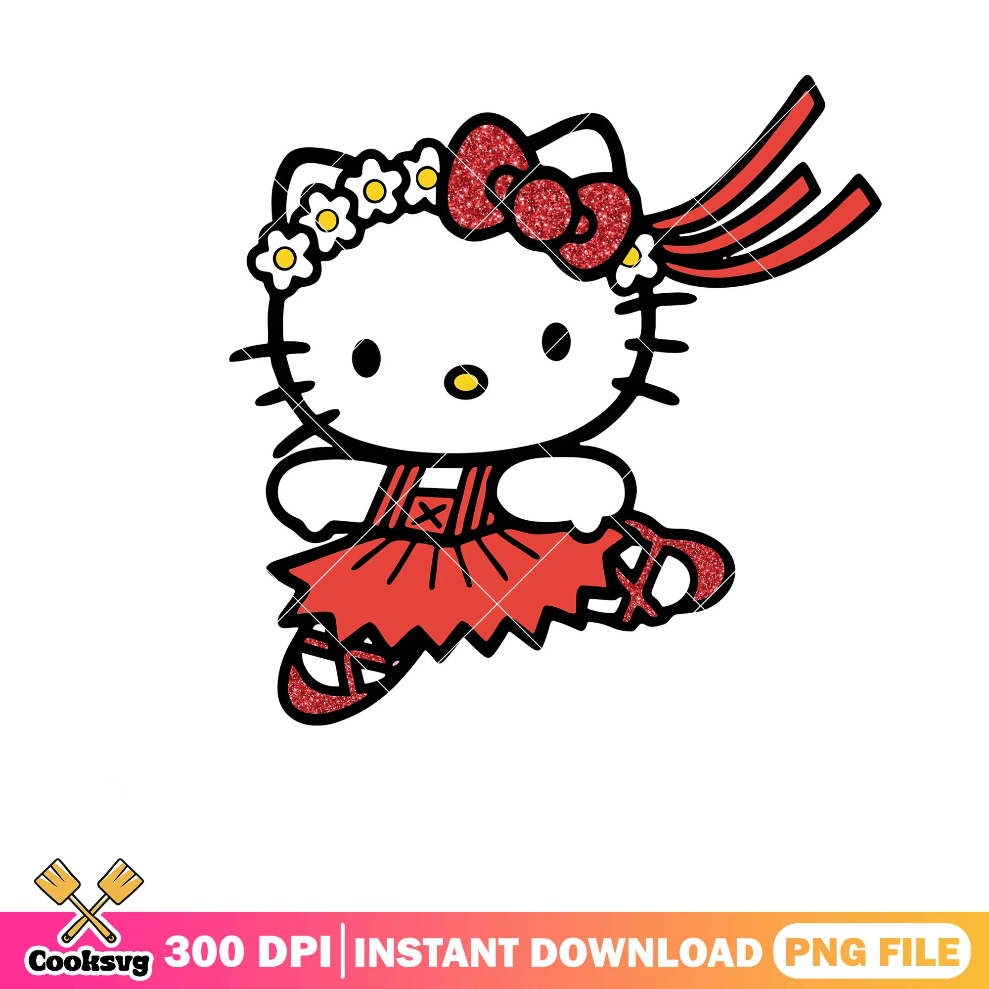 The hello kitty costume png, sanrio valentine png, valentine day png