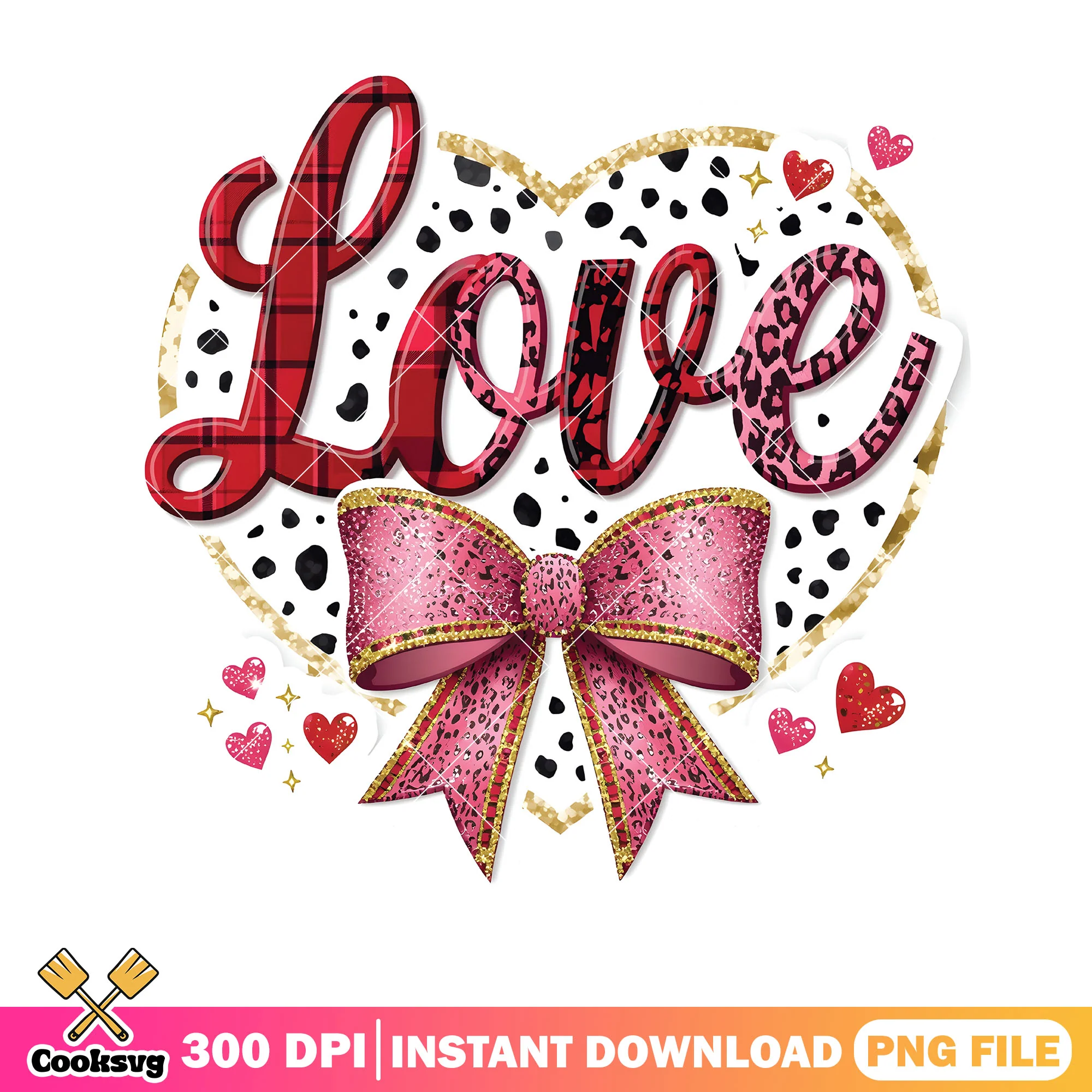 The love bow valentines png, valentine love png, love vibes png