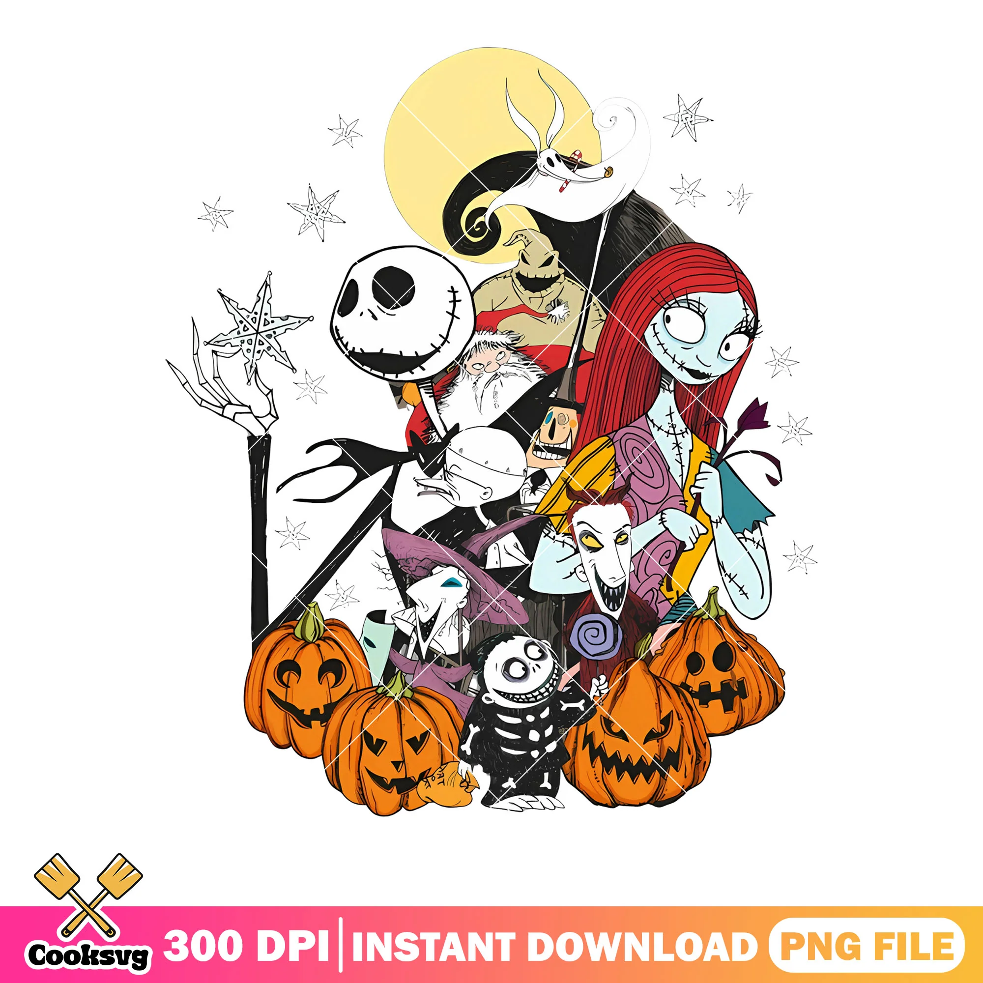 The nightmare before christmas png, jack skellington png