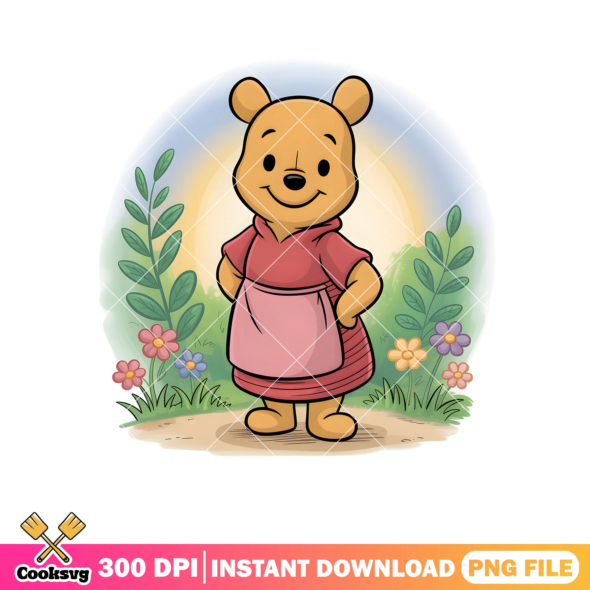 The poohs wife png, disney pooh bear png, winnie the pooh png