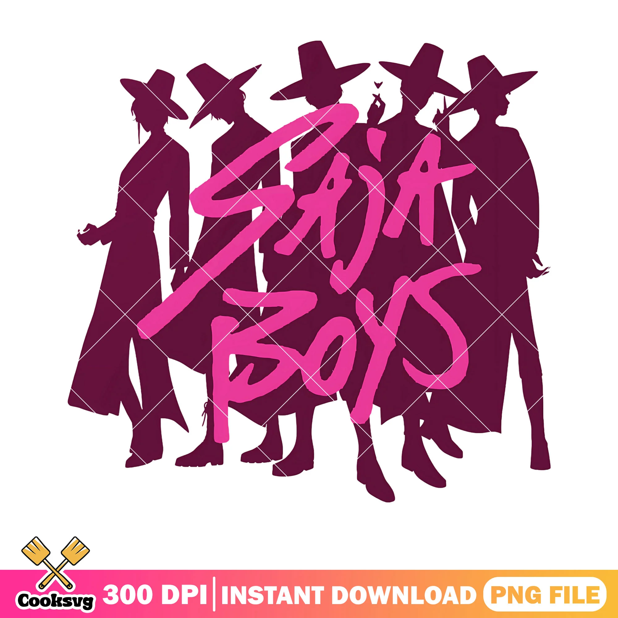 The shadow of saja boys png, demon hunters kpop png, saja boys band png