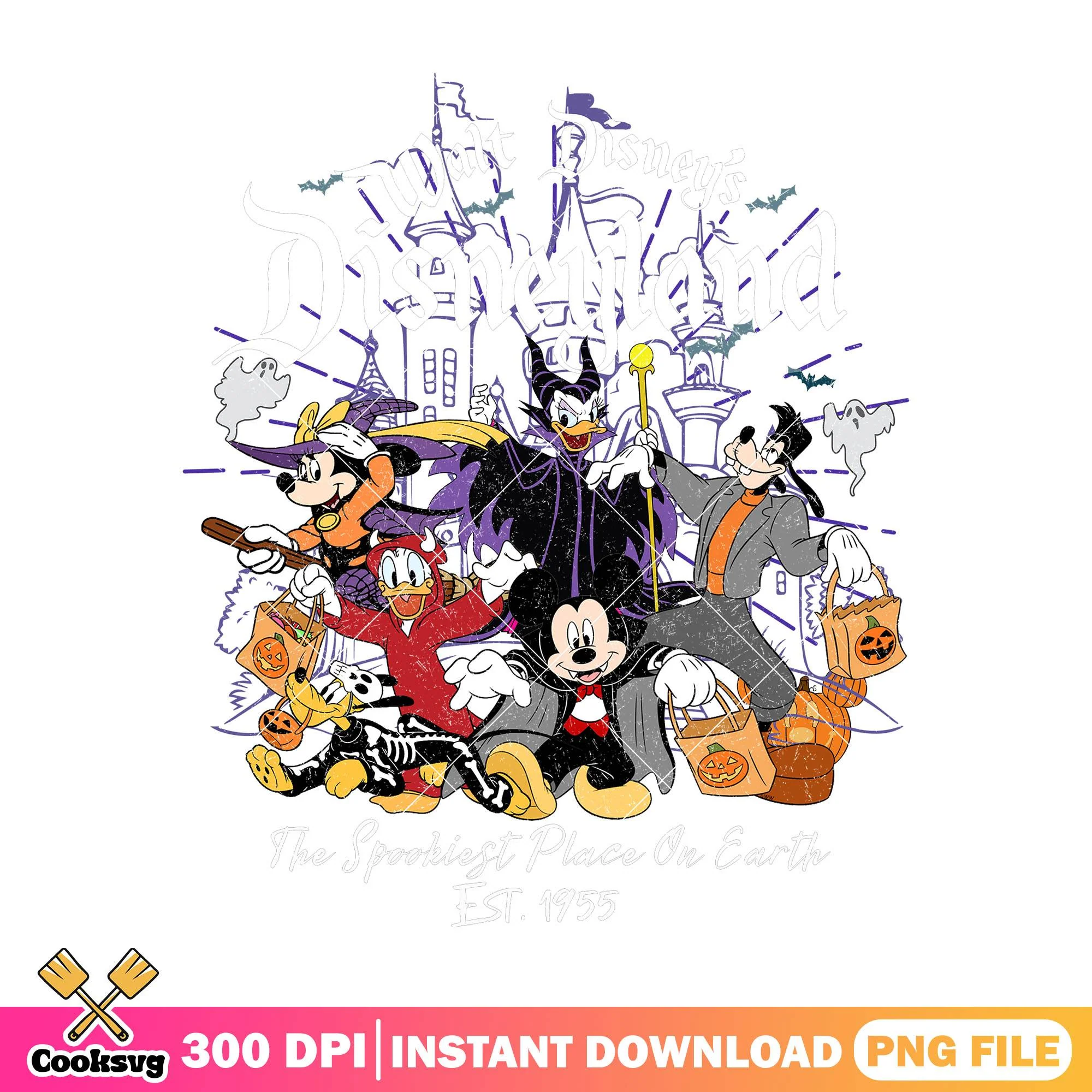The spookies place on earth png, halloween png, walt disney png