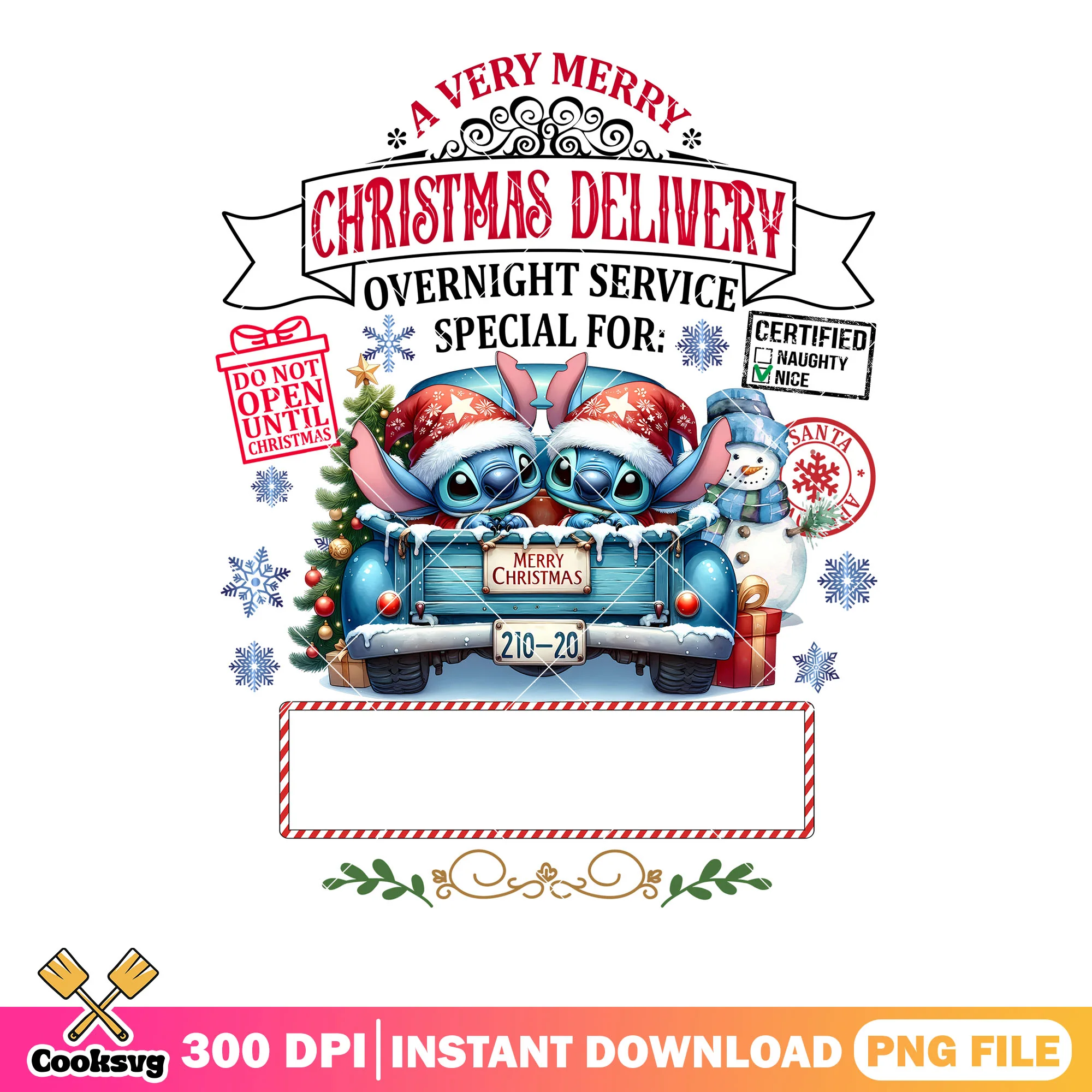The stitch christmas gifts for kids png, stitch png, lilo and stitch png