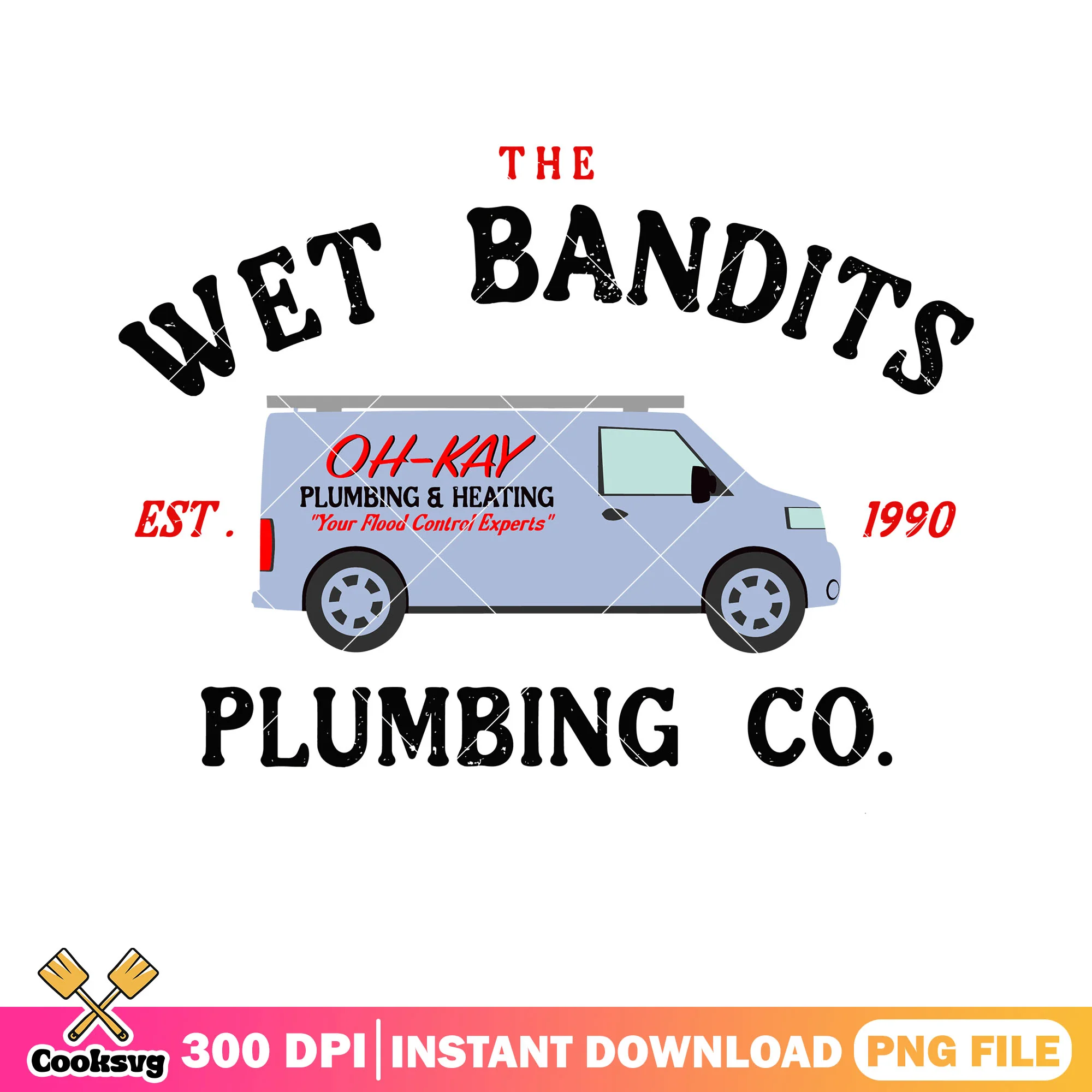 The wet bandits est 1990 png, christmas holidays png, home alone png