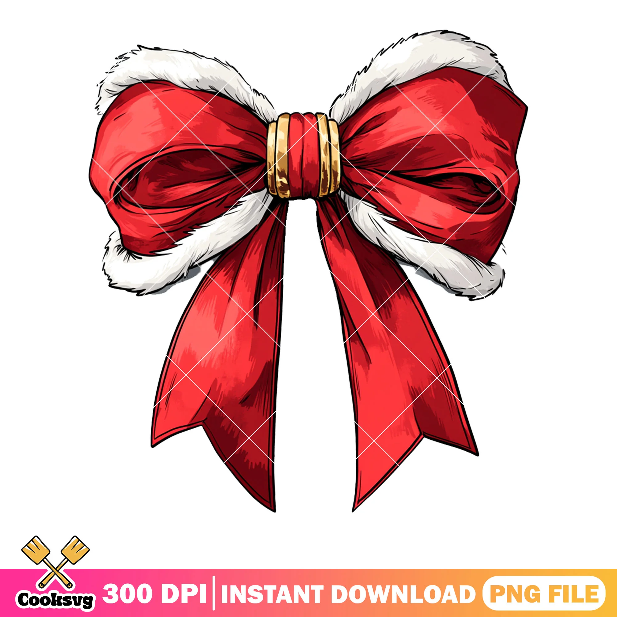 The xmas santa costume png, christmas bow png, christmas vibes png