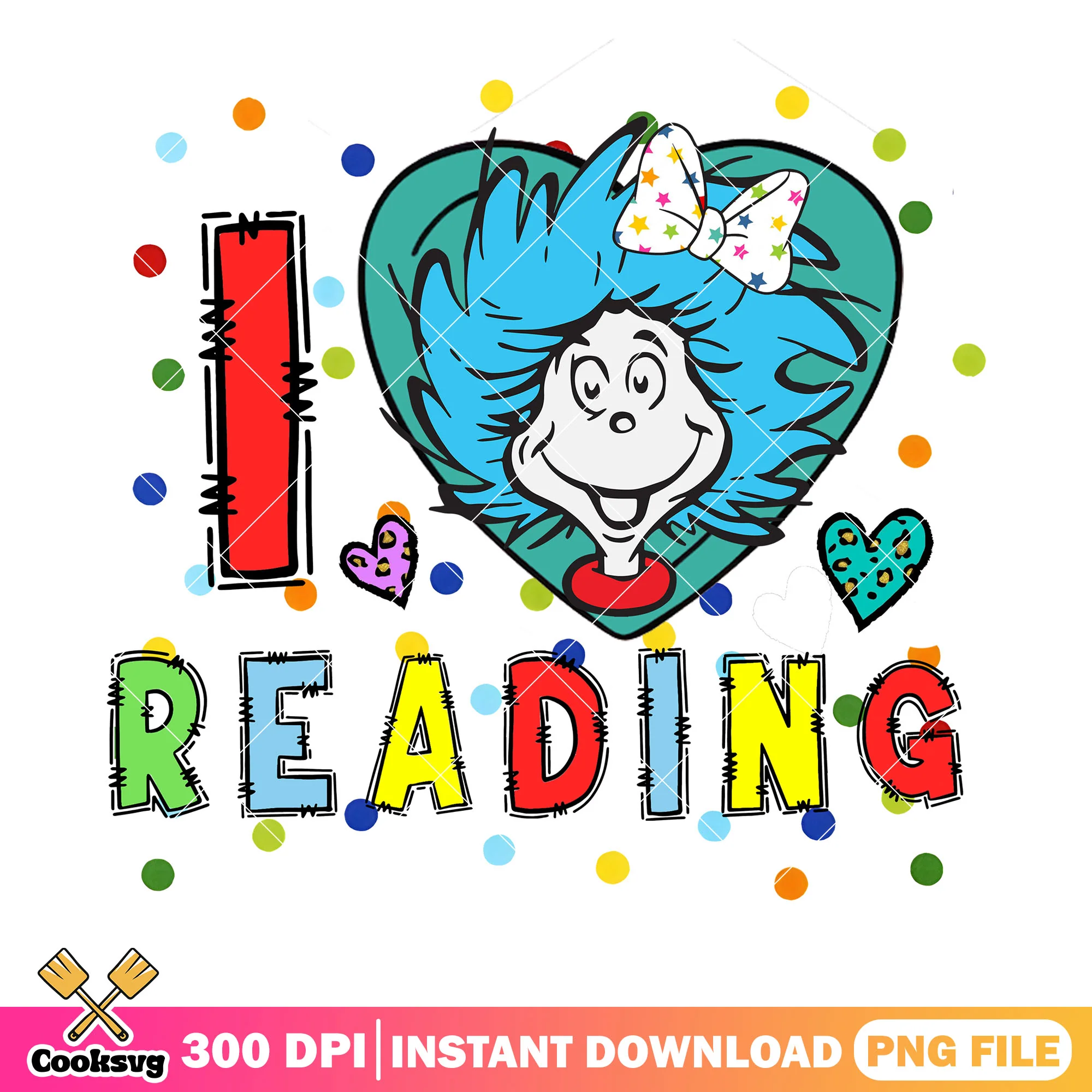Thing dr seuss I love reading png, dr seuss read png, dr seuss thing png