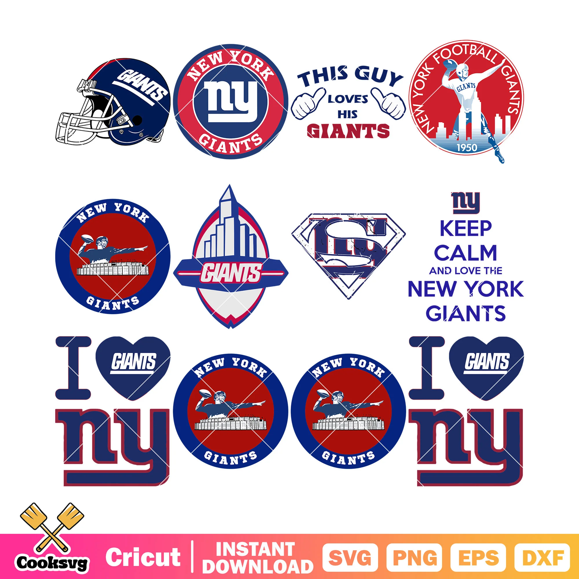 This guy loves his giants bundle svg, giant tower svg, superman svg