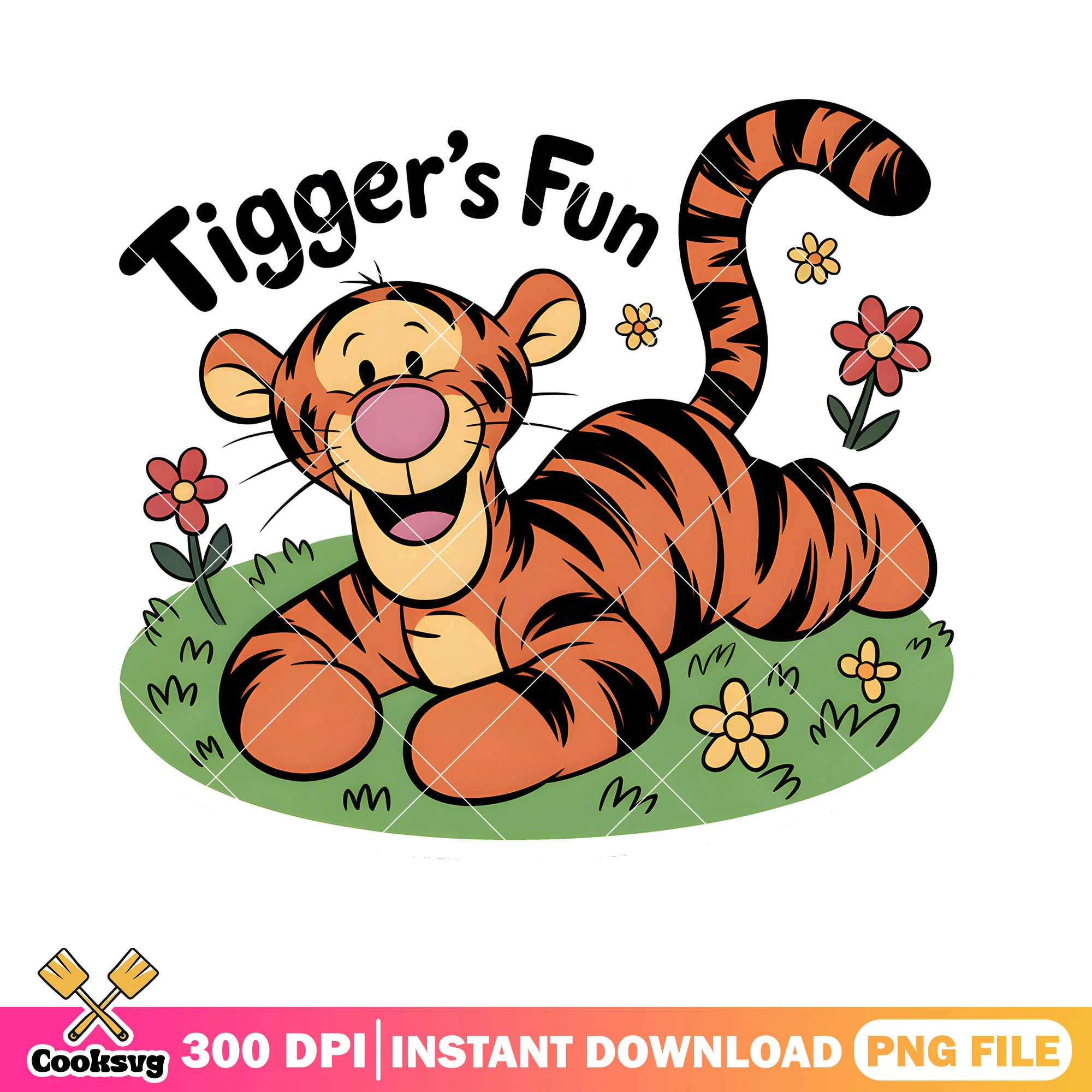 Tigger fun disney png, winnie the pooh png, disney tigger png
