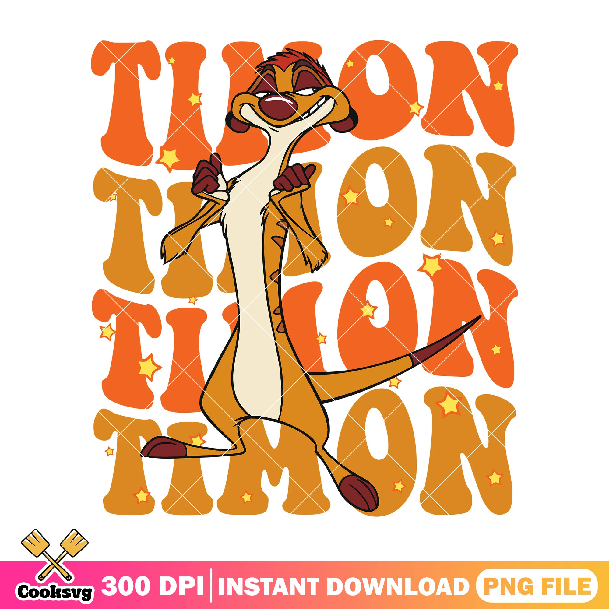 Timon in his vibes png, Timon disney png, the lion king png