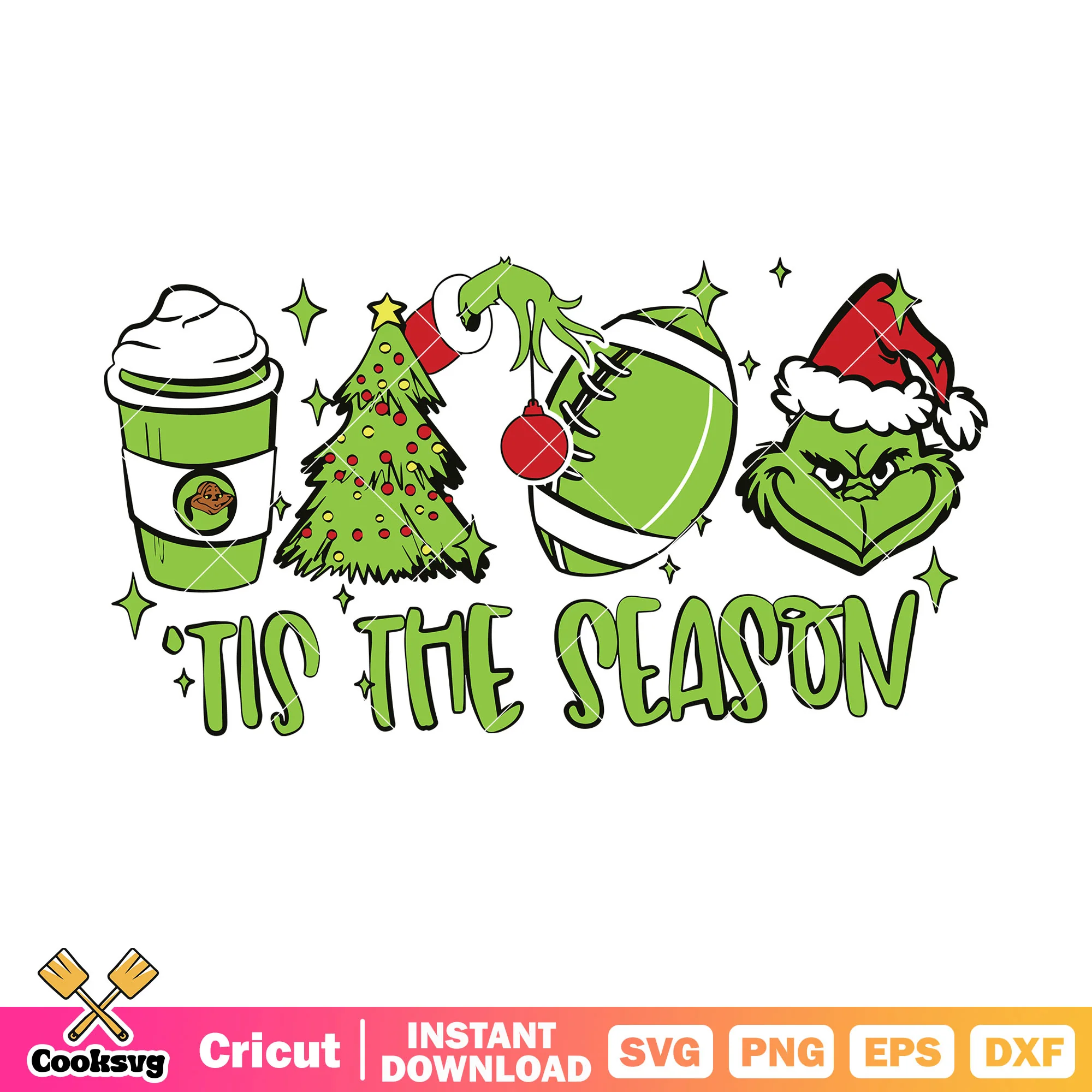 Tis the season grinch head svg, grinch head svg, christmas grinch svg