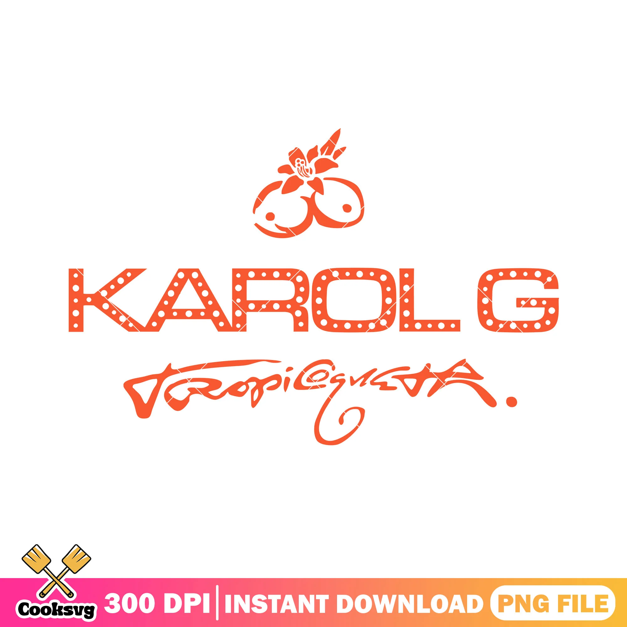 Tropicoqueta karol g orange png, karol g new song png, karol g png