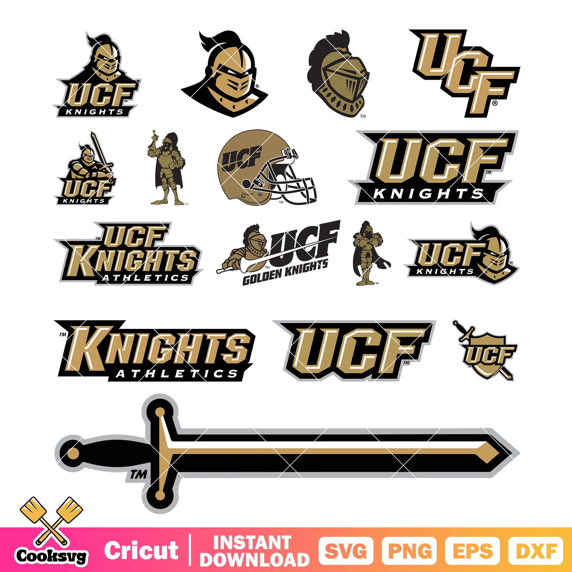 UCF Knights Pride Ncaa logo bundle svg, UCF Knights Pride svg