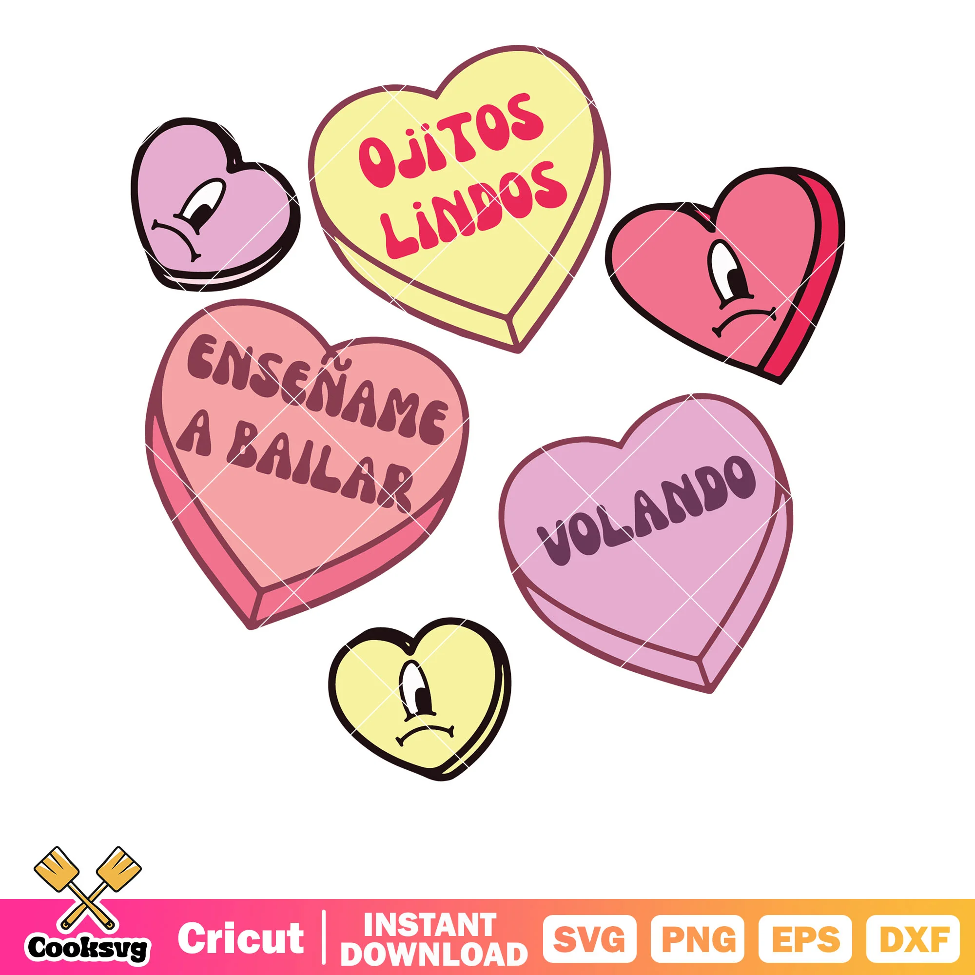 Un san valentin sin ti bad bunny love svg, bad bunny valentine svg