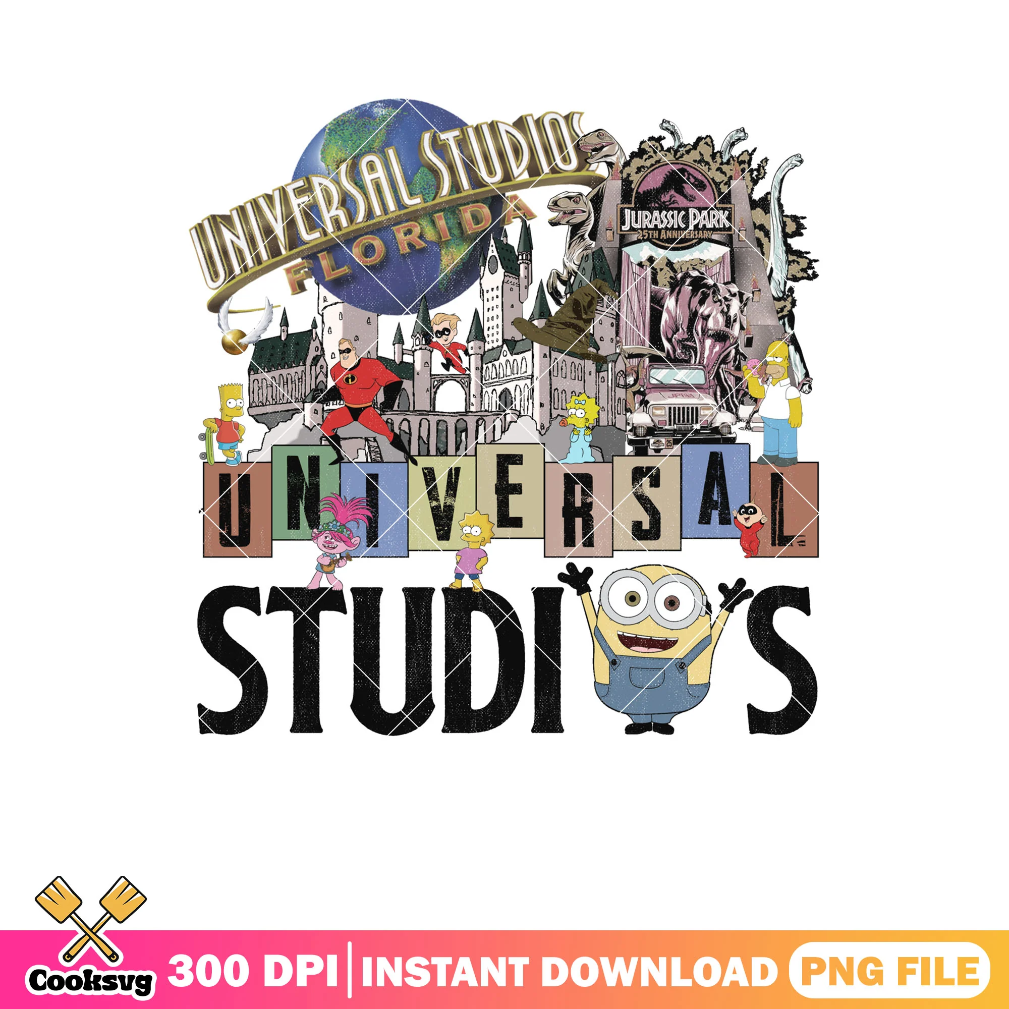 Universal studios the world png, universal studio florida png
