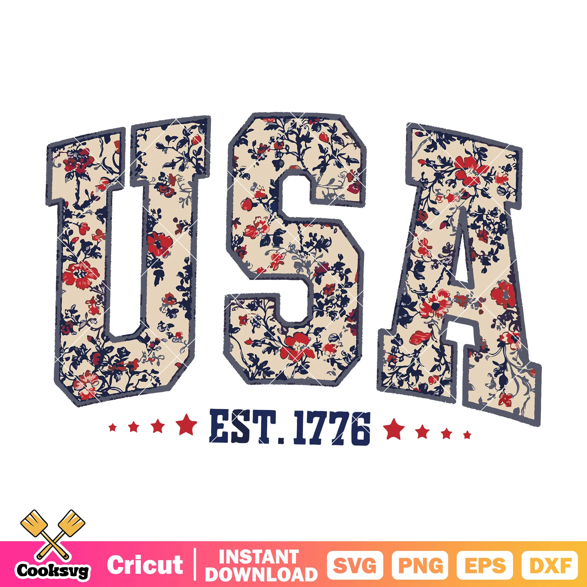 Usa america est 1776 design svg, america text svg, america usa svg