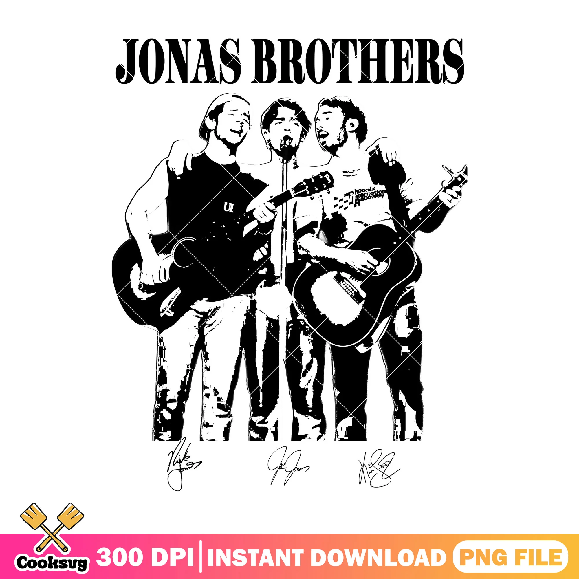 Vintage signature jonas png, jonas brothers names png, jonas brothers png