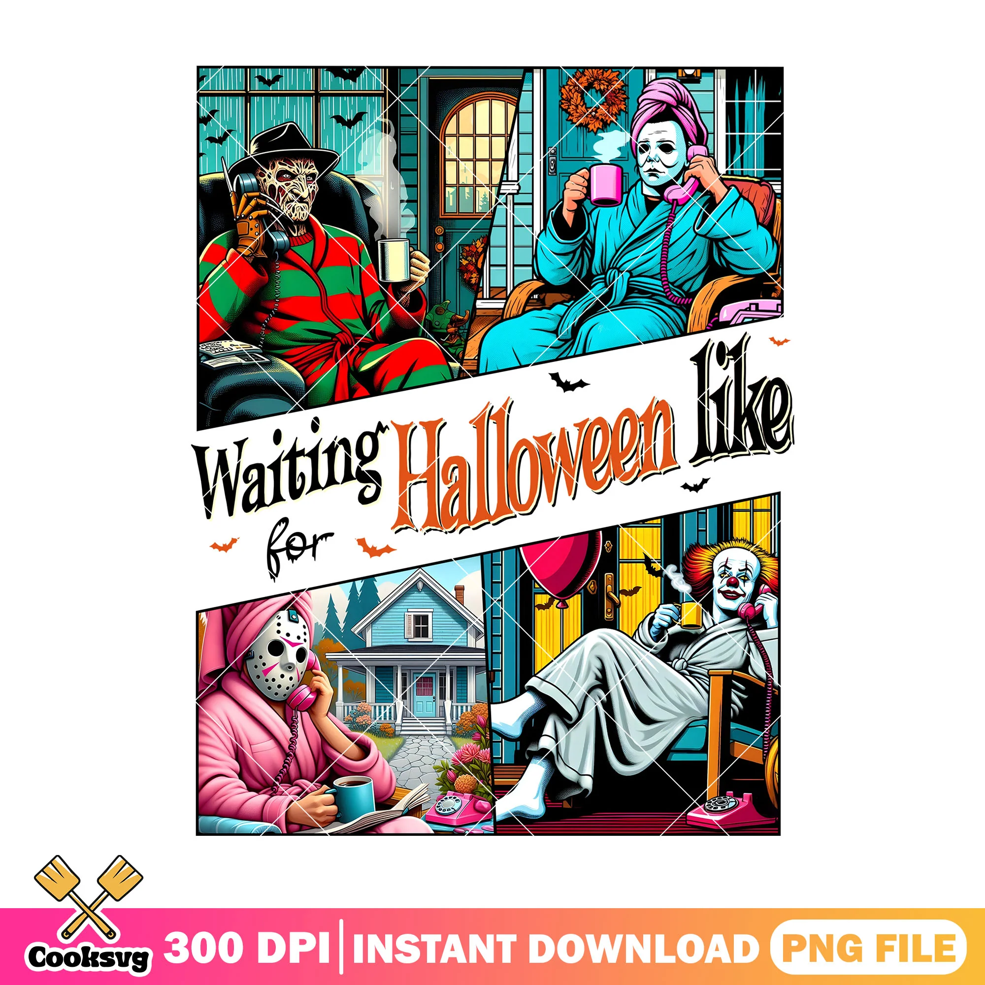Waiting for like png, halloween michael myers png, horror films png