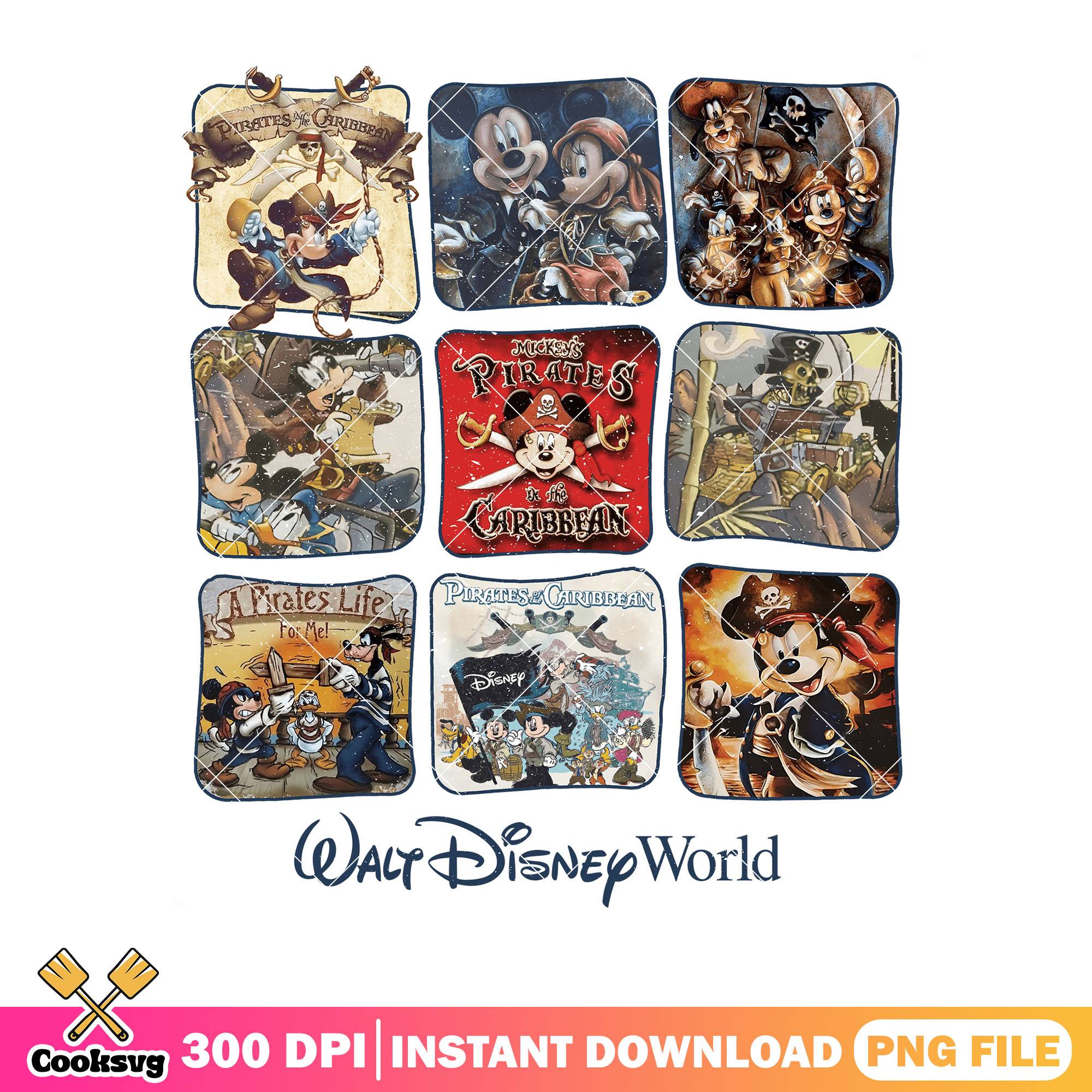 Walt disney pirates png, pirates caribbean png, mickey mouse png